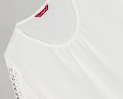 Foto 3 | Blusa Blanca Sahara para Mujer