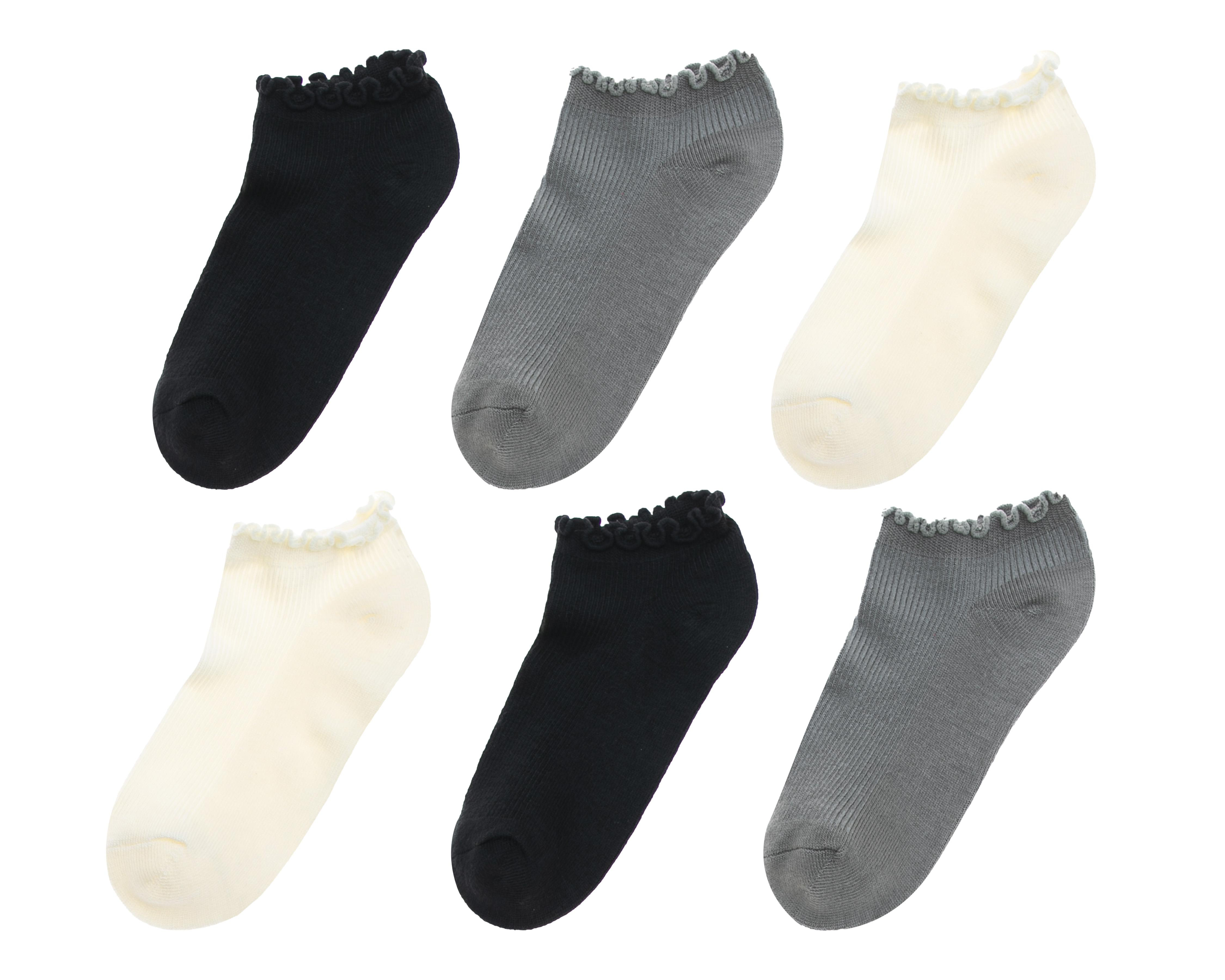 Foto 1 | Calcetas de Moda Lovest para Mujer 6 Pares