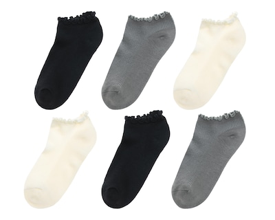 Foto 1 | Calcetas de Moda Lovest para Mujer 6 Pares