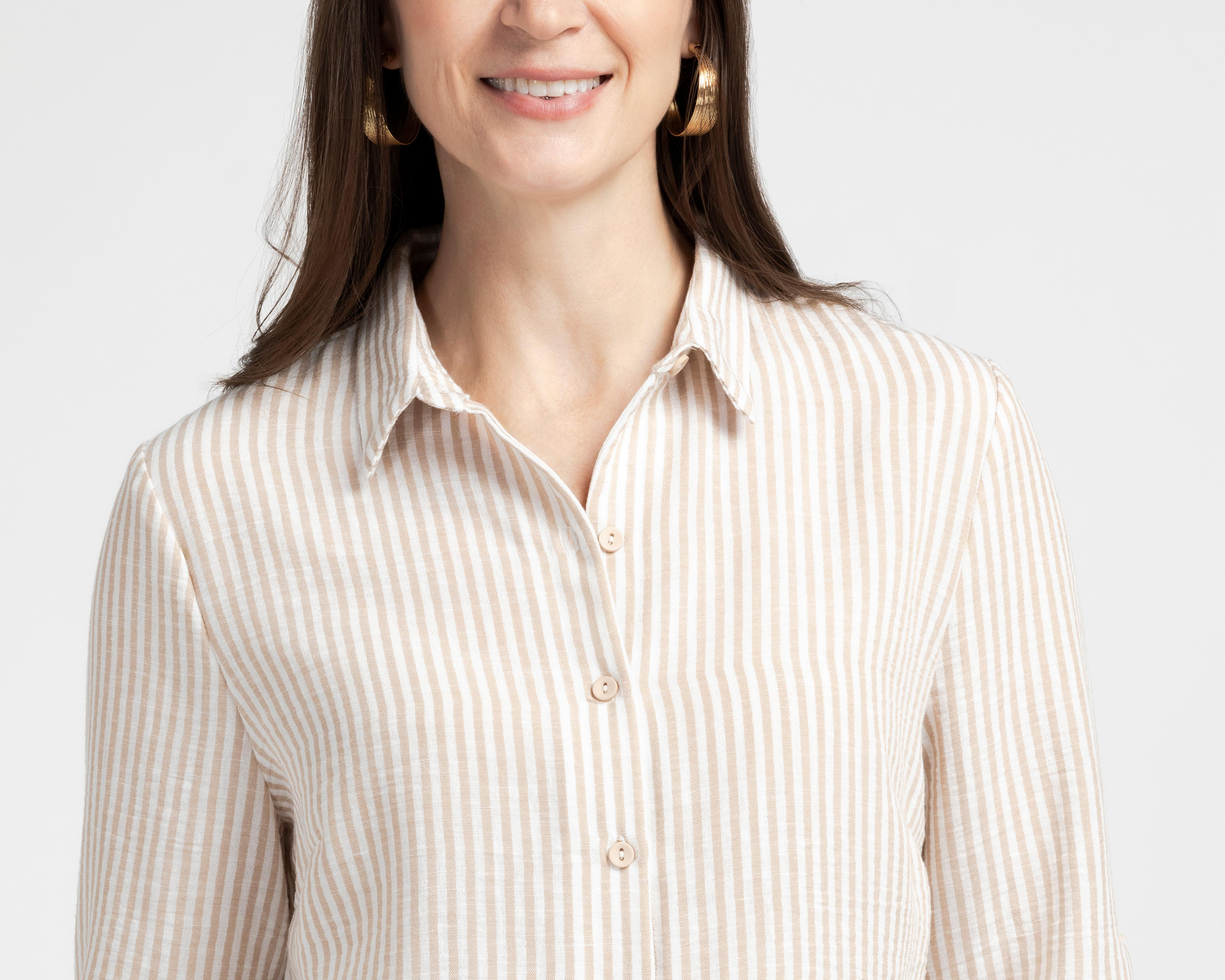 Foto 5 pulgar | Blusa Manga Larga Sahara para Mujer