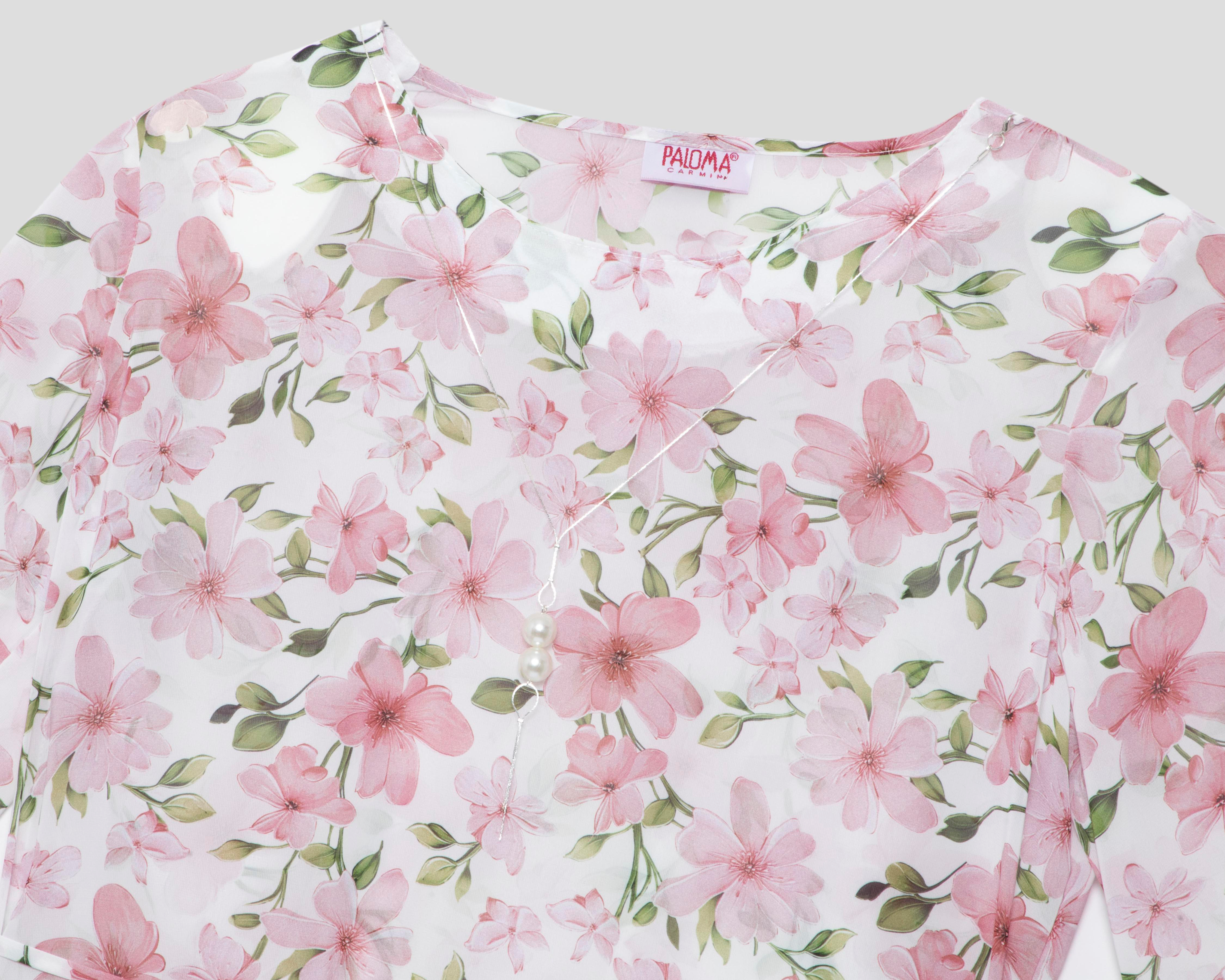 Foto 4 pulgar | Blusa Floral Paloma para Mujer