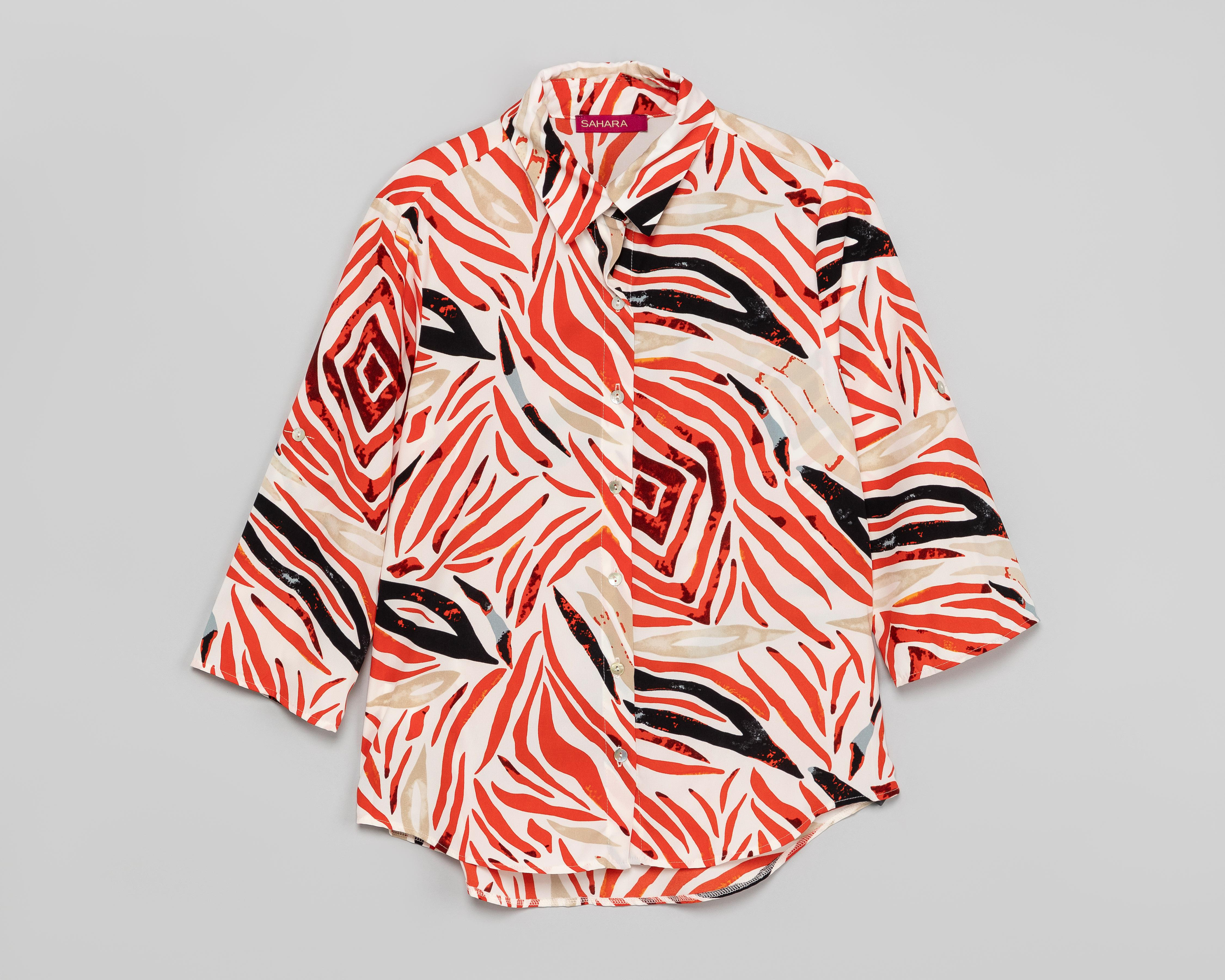 Foto 2 pulgar | Blusa Manga Larga Sahara para Mujer