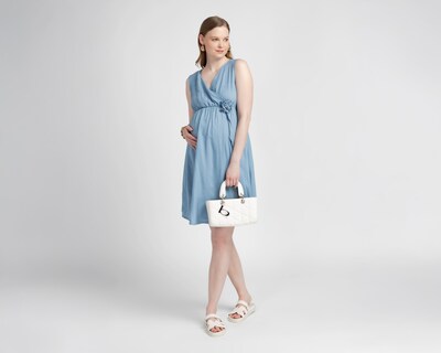 Foto 2 | Vestido de Maternidad sin Mangas Mamá Bella