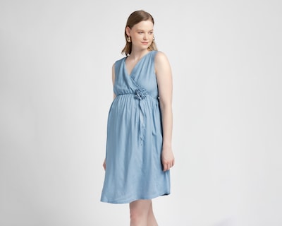 Foto 4 | Vestido de Maternidad sin Mangas Mamá Bella