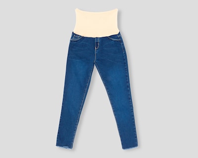 Foto 1 | Jeans de Maternidad Azul Mamá Bella