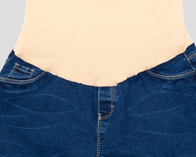 Foto 3 | Jeans de Maternidad Azul Mamá Bella