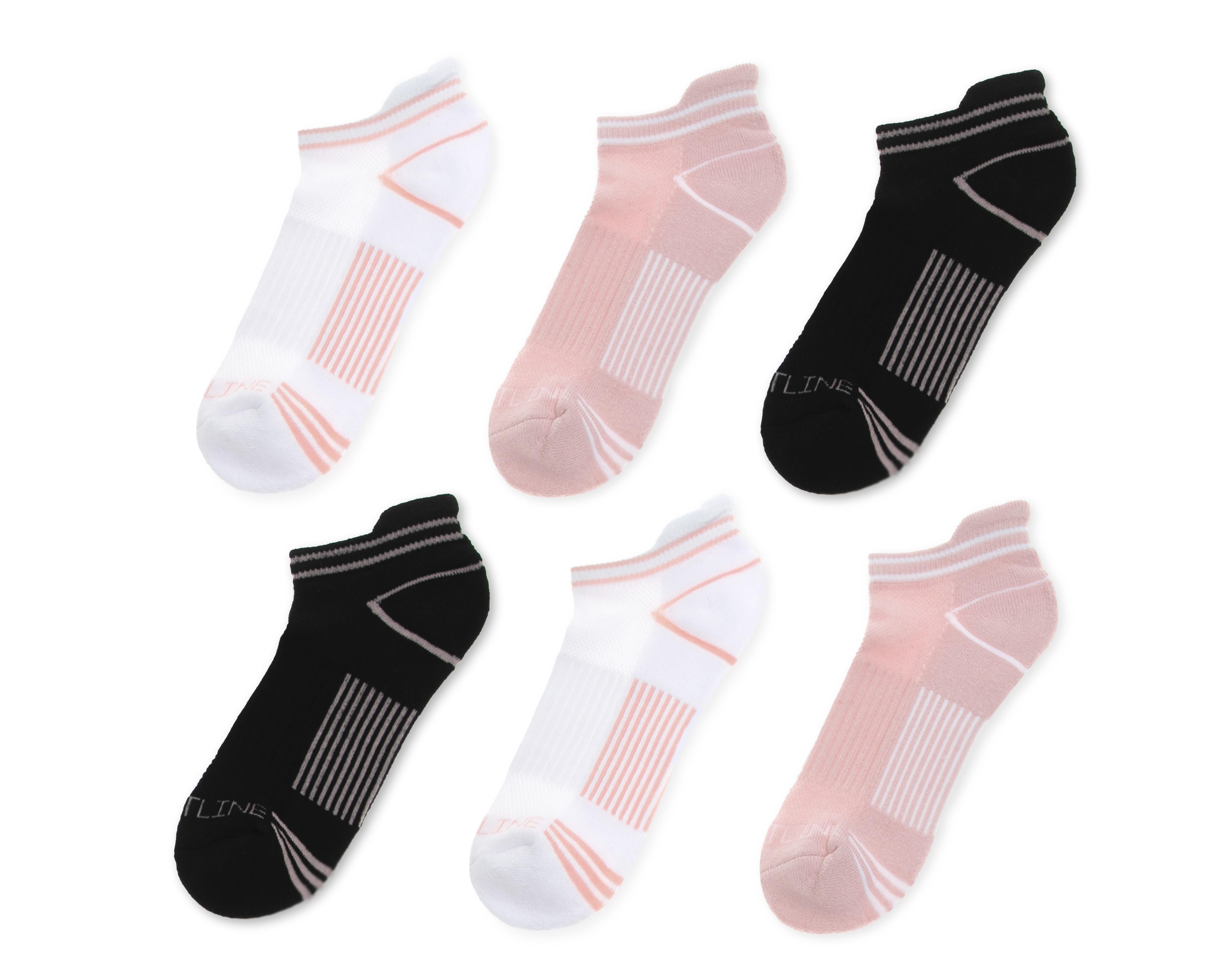Foto 2 pulgar | Calcetas Deportivas Sportline para Mujer 6 Pares