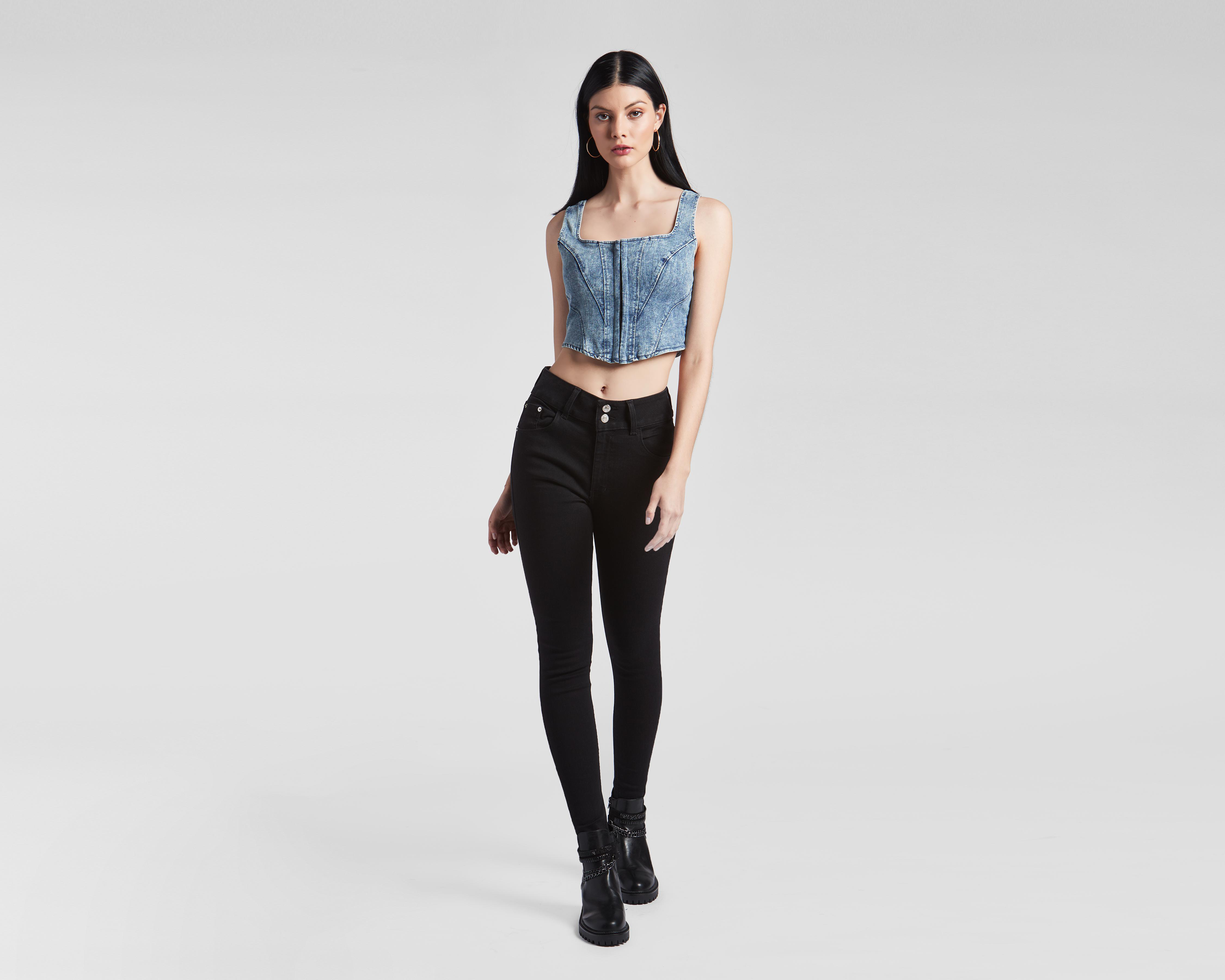 Foto 4 pulgar | Jeans Skinny Oggi Katia para Mujer