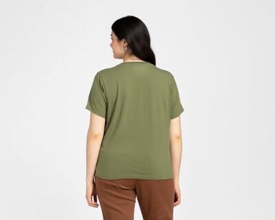 Foto 6 | Playera Refill Verde para Mujer