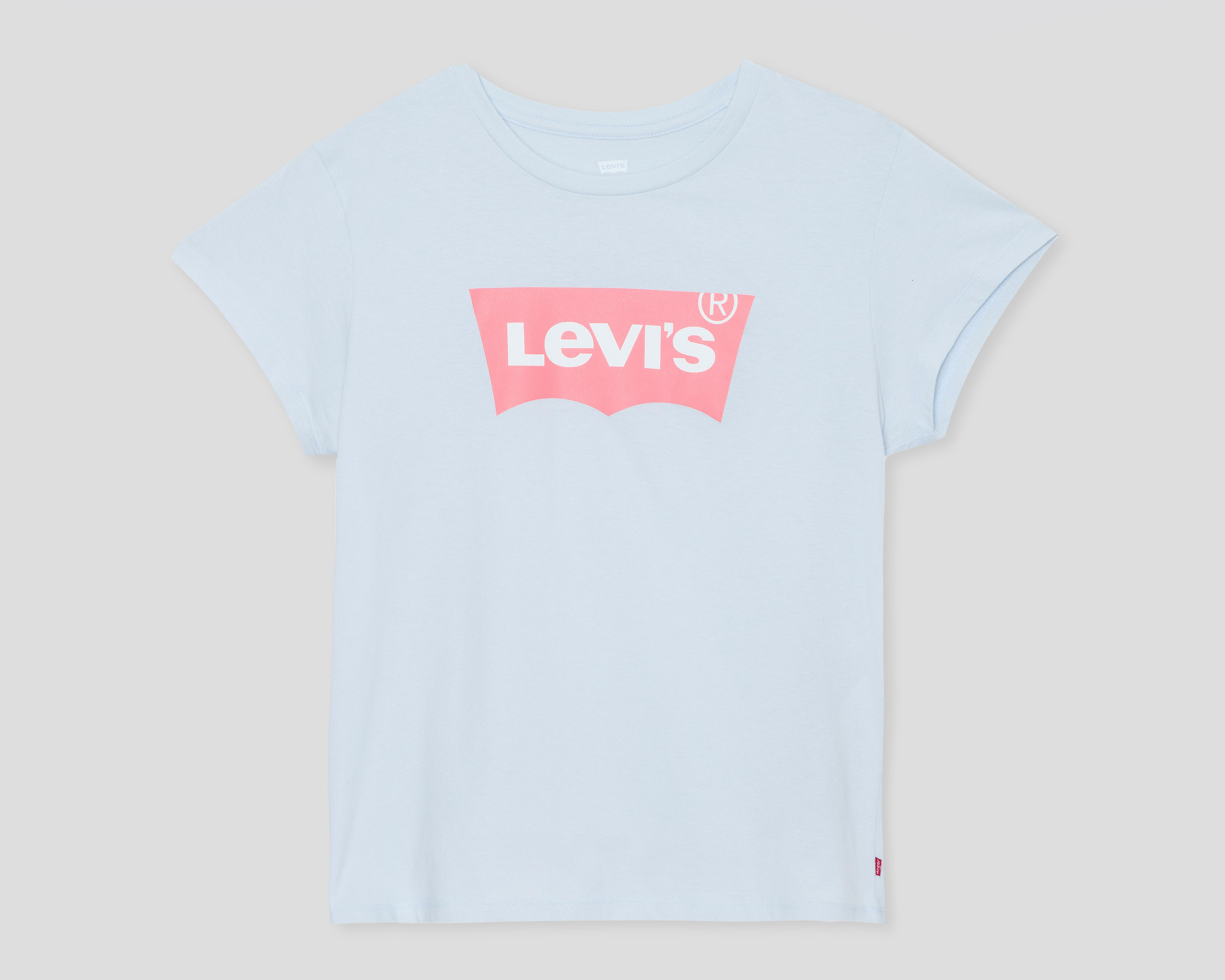 Foto 2 pulgar | Playera Levi's Azul para Mujer