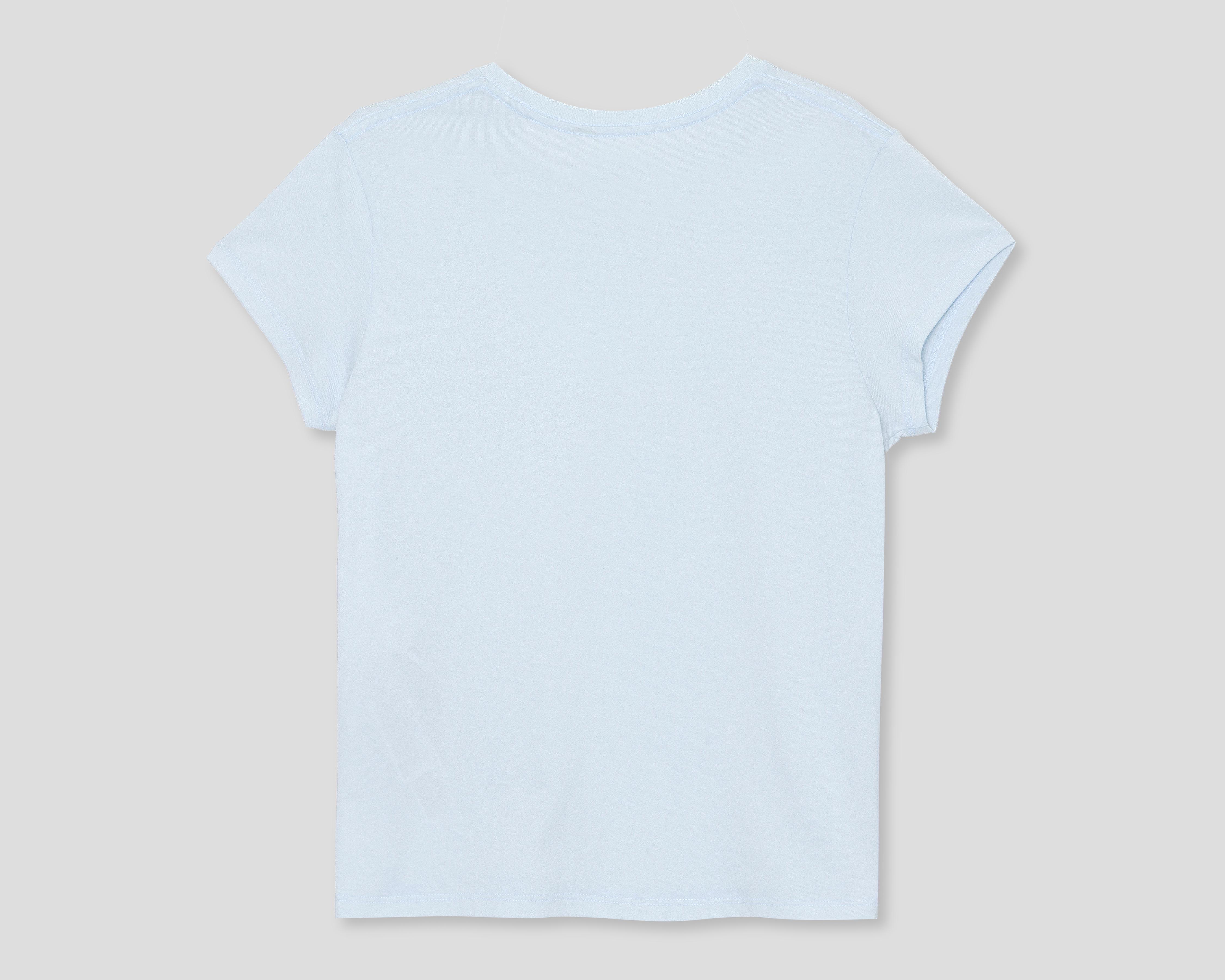 Foto 3 pulgar | Playera Levi's Azul para Mujer