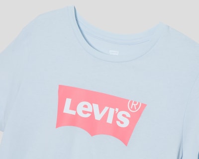 Foto 3 | Playera Levi's Azul para Mujer