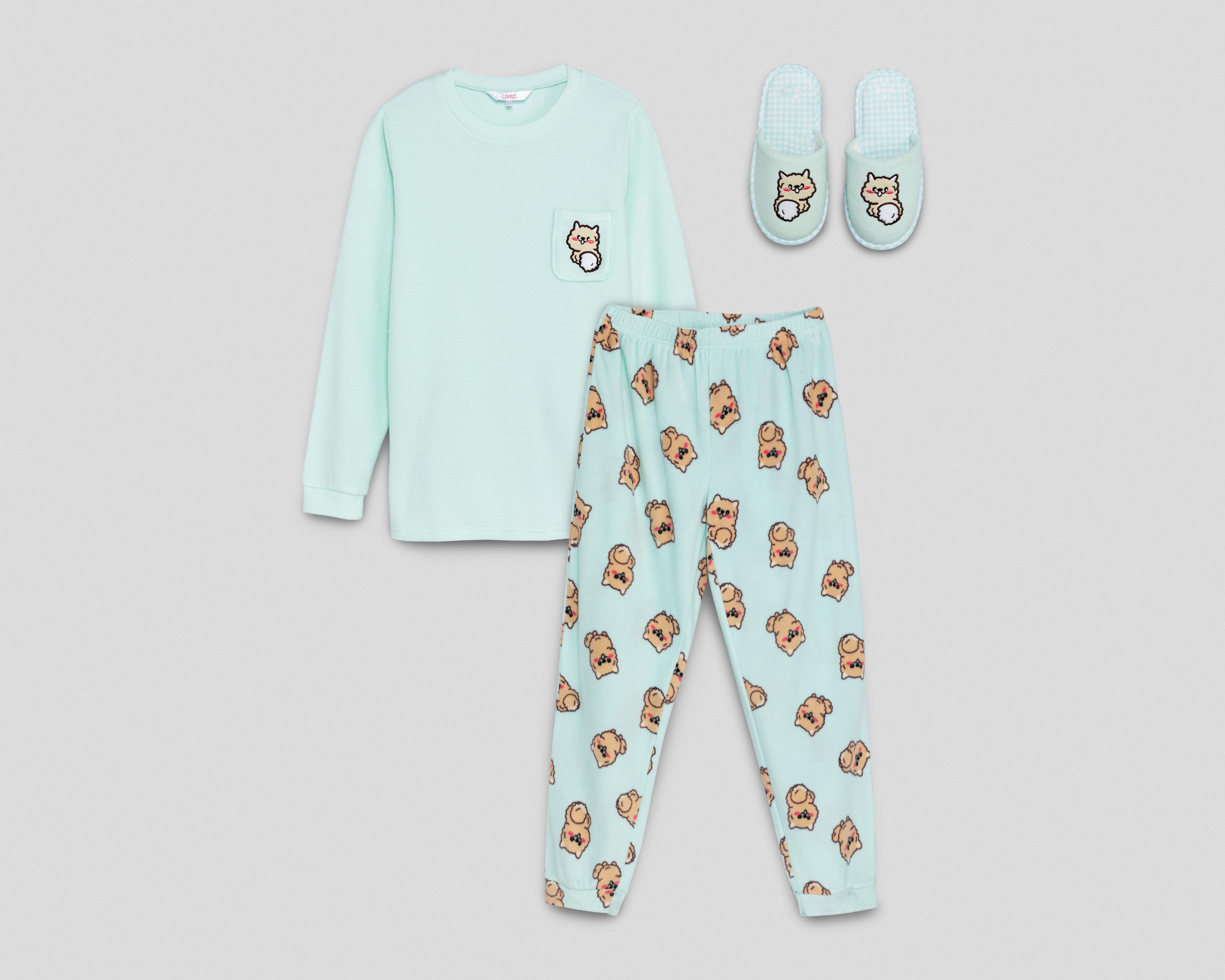 Pijama Lovest para Mujer 3 Piezas $229