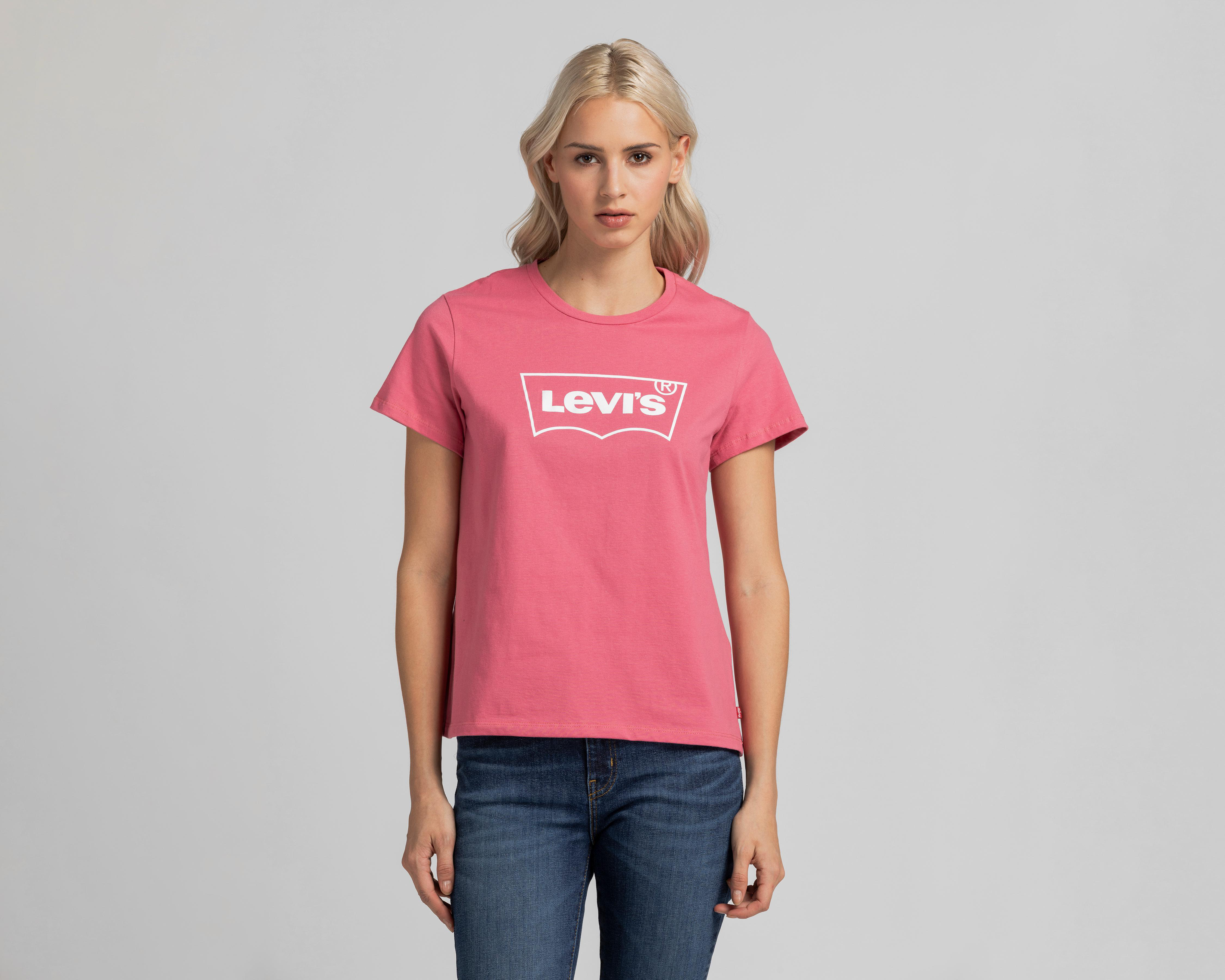 Playera Levi's Rosa para Mujer