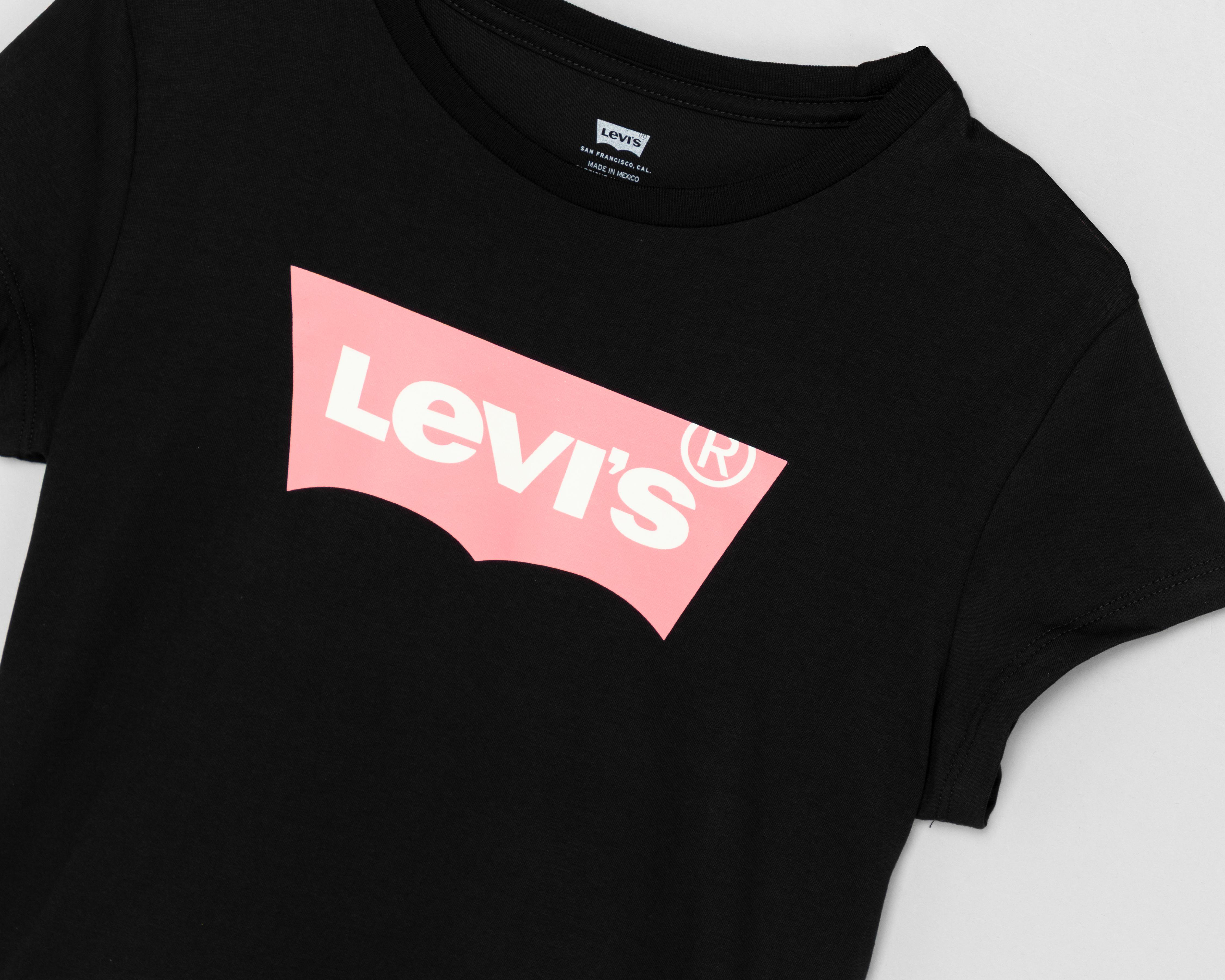 Foto 4 pulgar | Playera Levi's Manga Corta Juvenil