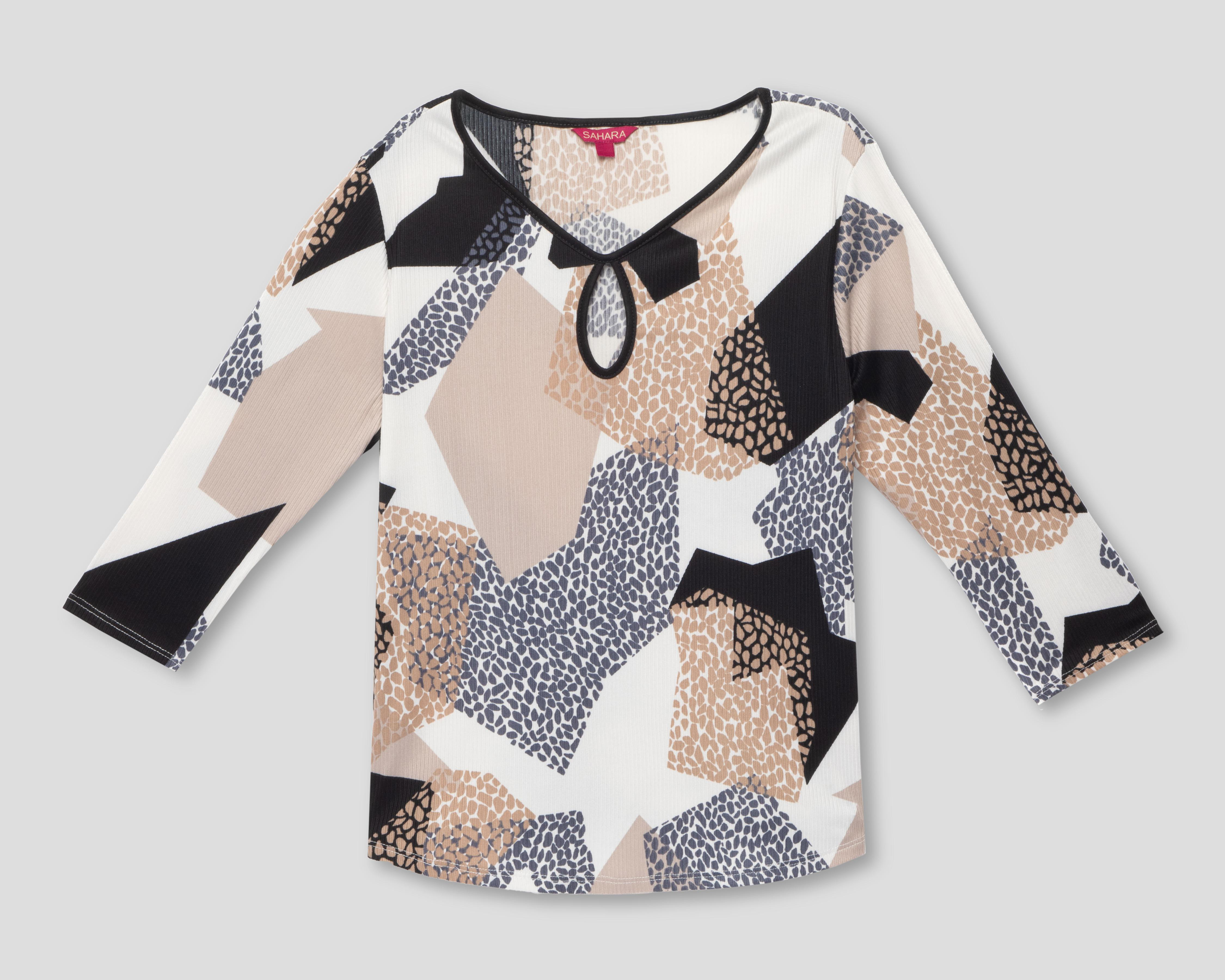 Blusa Cuello V Sahara para Mujer