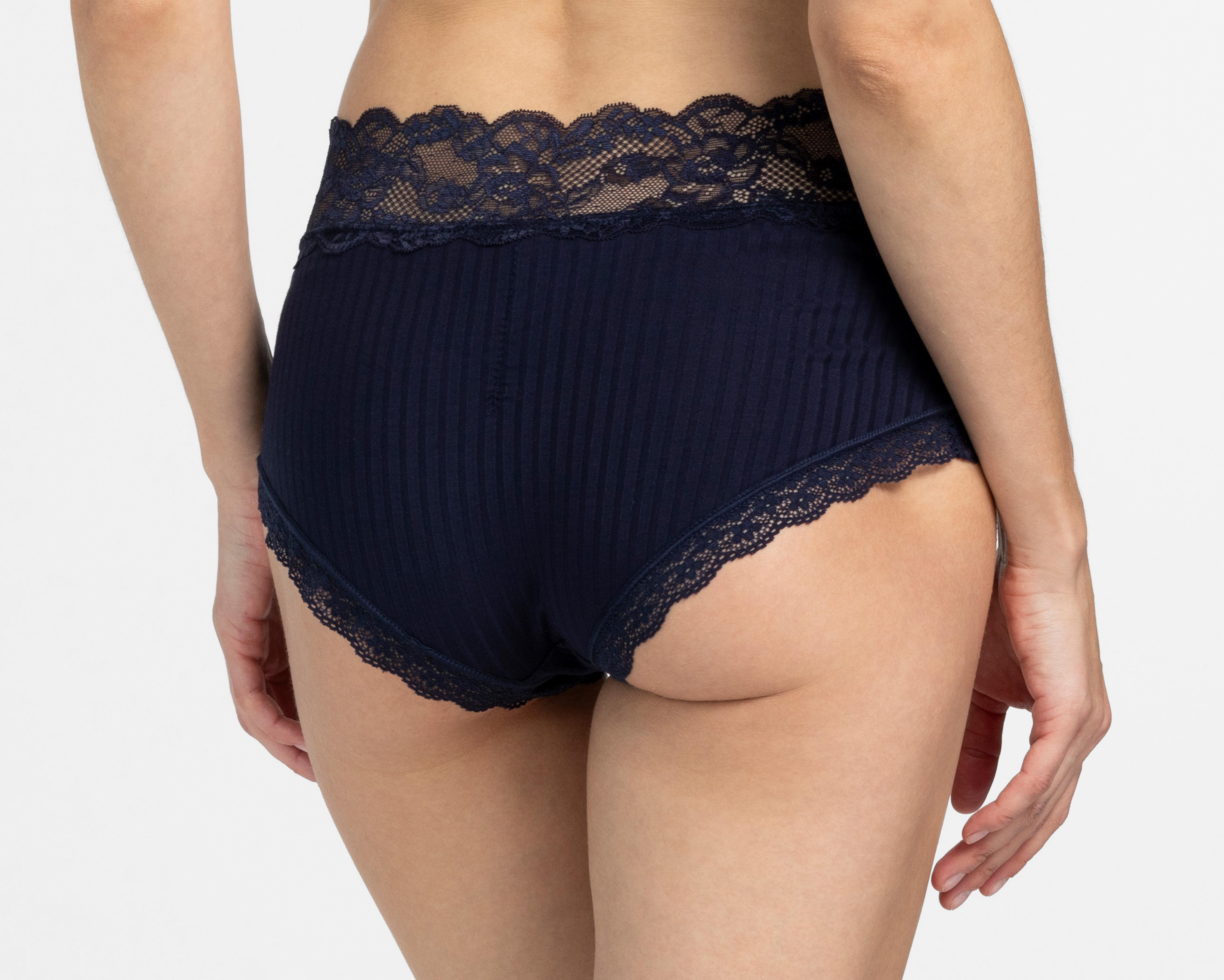 Foto 4 pulgar | Pantaleta con Encaje Beauty Secret para Mujer 3 Piezas