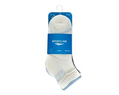 Foto 3 | Calcetas Deportivas Sportline para Mujer 6 Pares