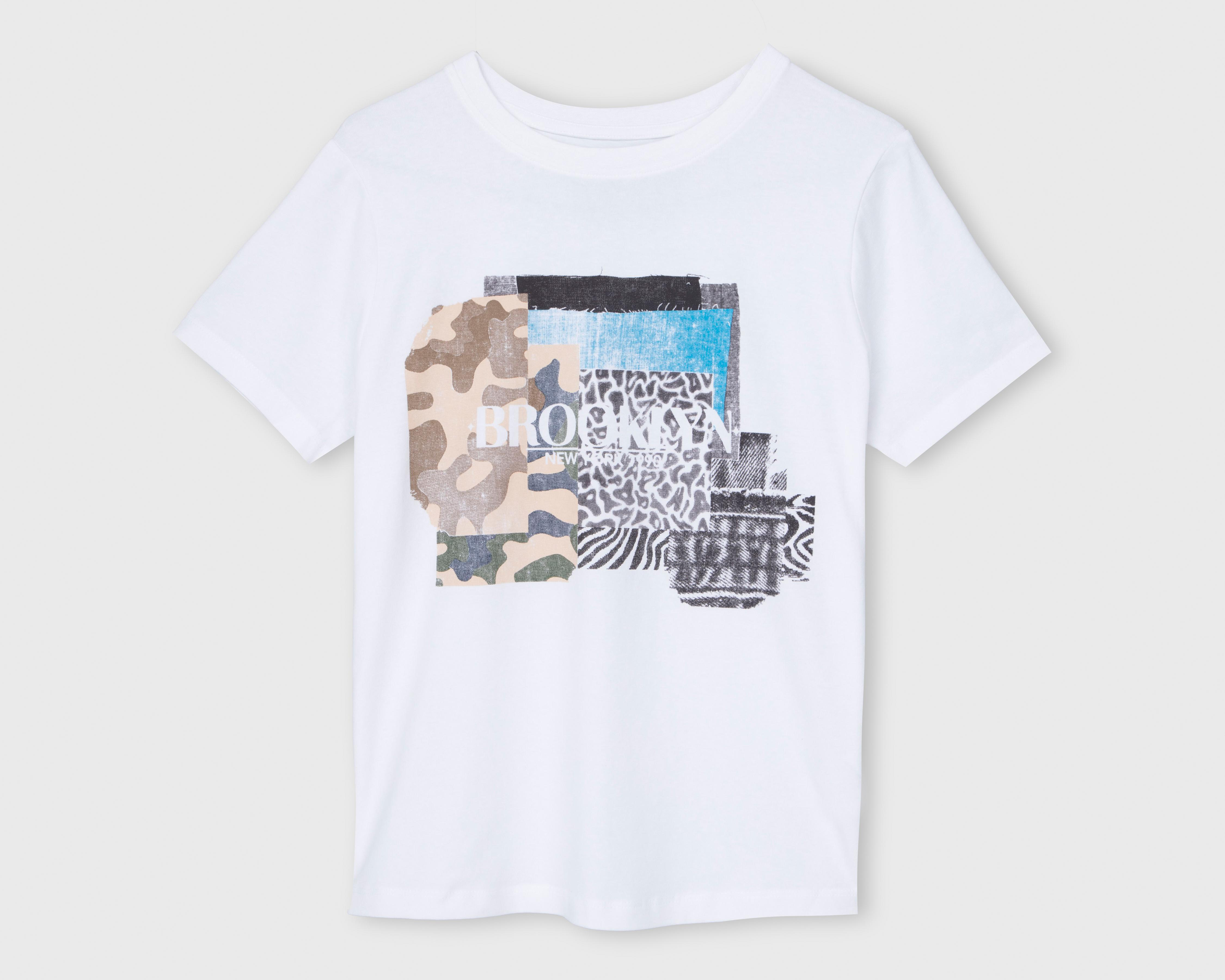 Foto 1 | Playera Refill Manga Corta Juvenil