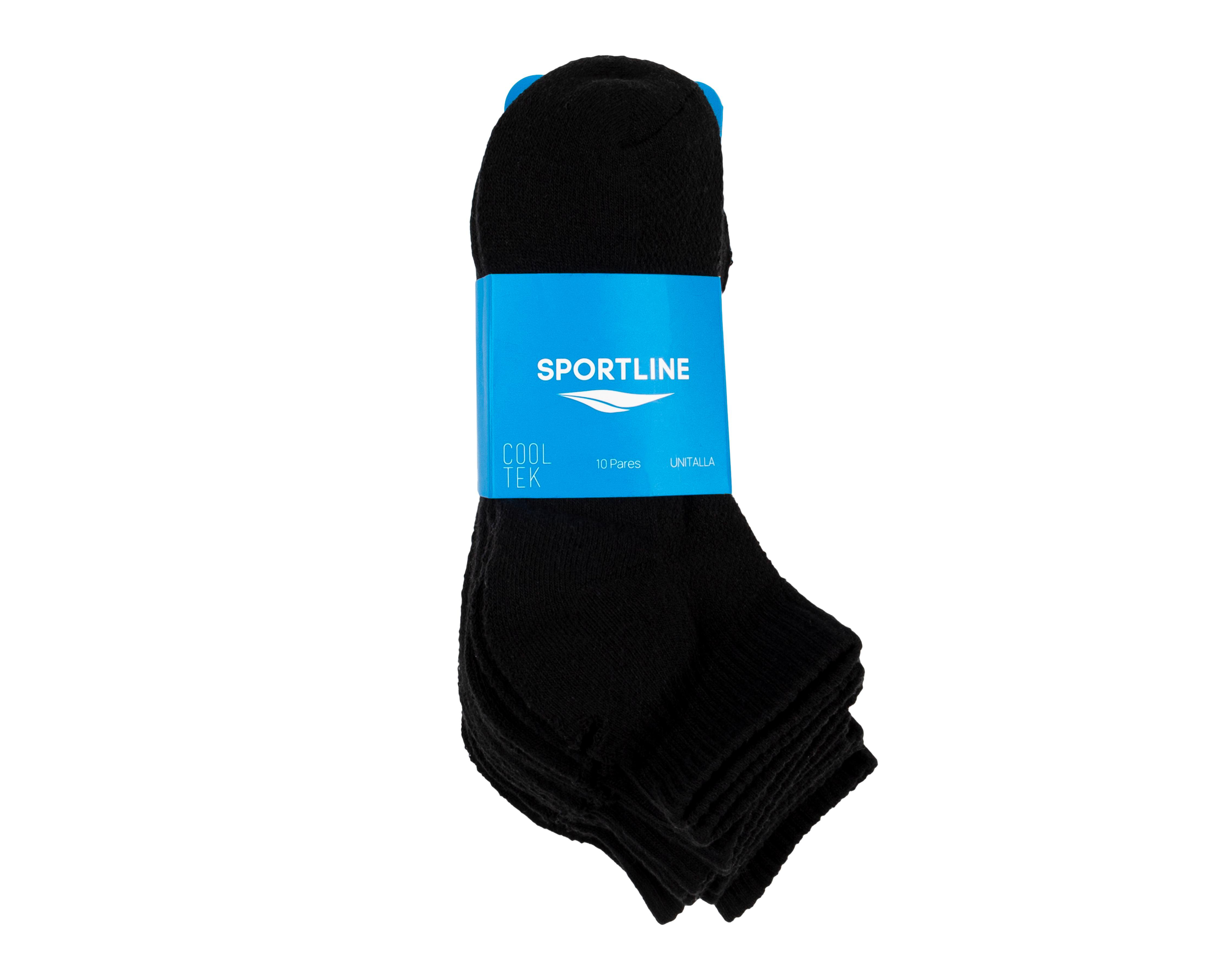 Foto 3 | Calcetines Deportivos Sportline Cooltek para Mujer 10 Pares