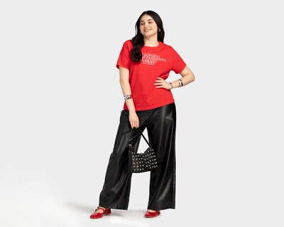 Foto 5 | Playera Refill Estampada para Mujer