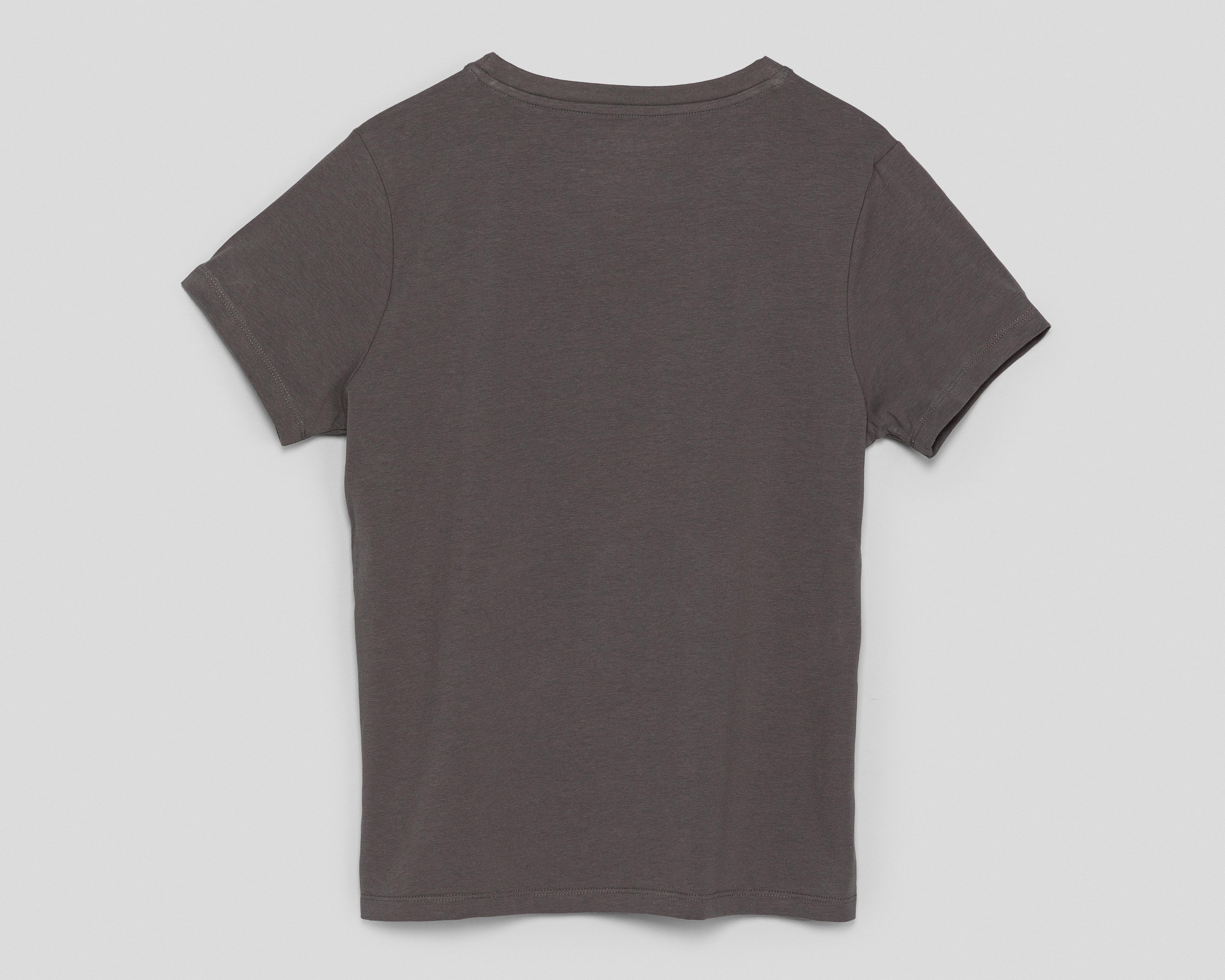 Foto 2 | Playera Refill Gris para Mujer