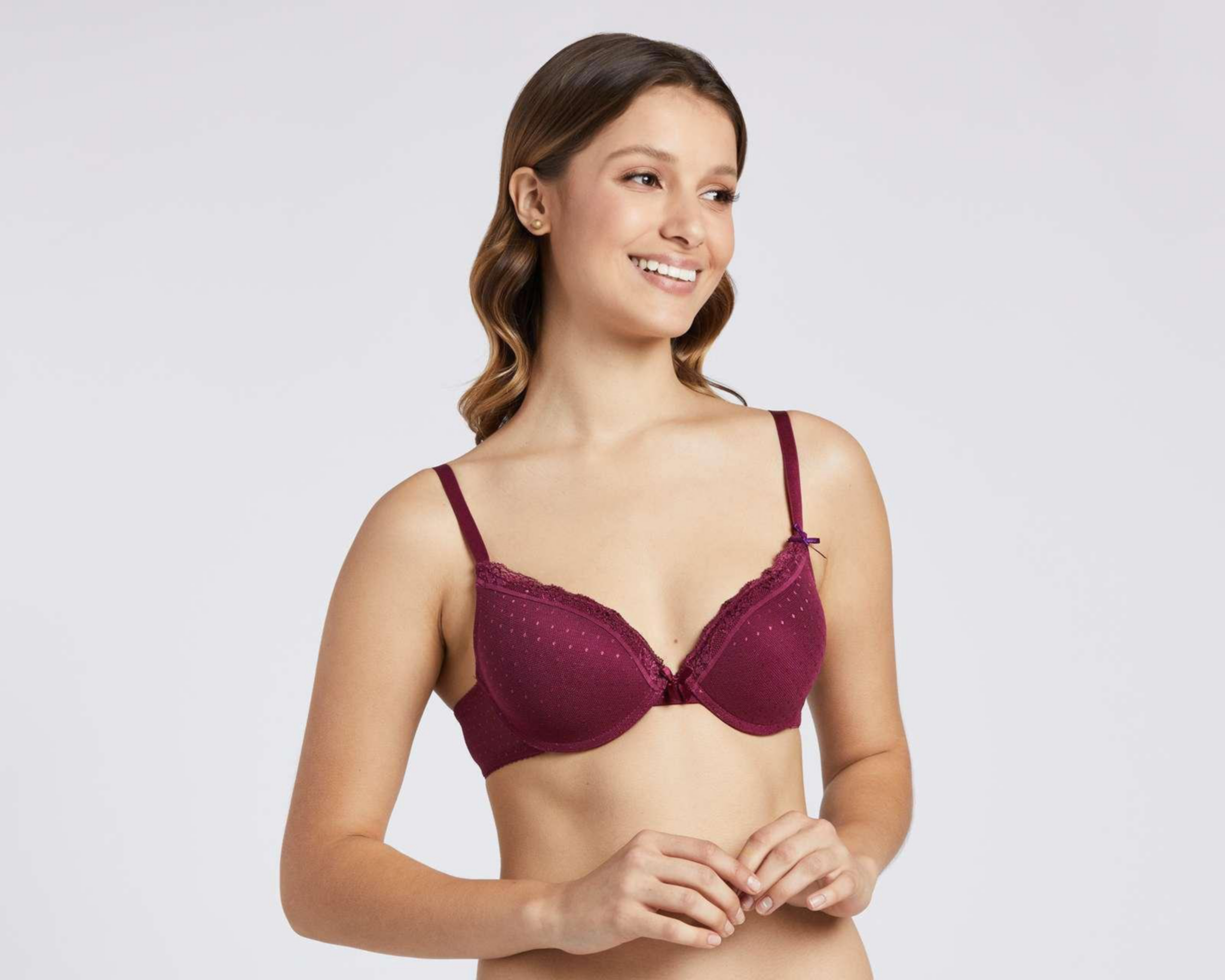 Foto 2 | Brasier con Varilla Beauty Secret Tu Estilo Íntimo Copa Completa para Mujer 3 Pack