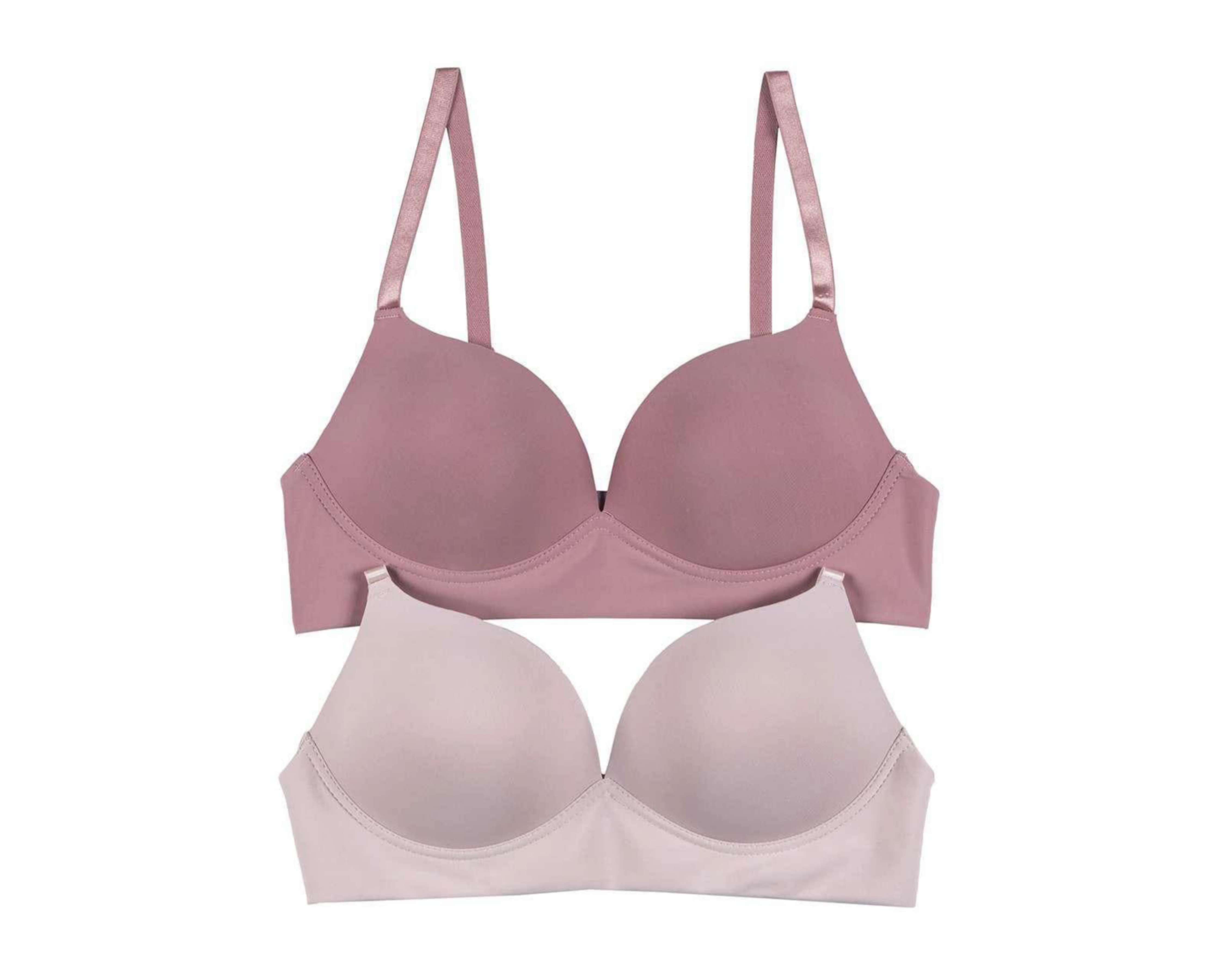 Foto 1 | Brasier Eva Tu Estilo Íntimo Copa Completa para Mujer 2 Pack