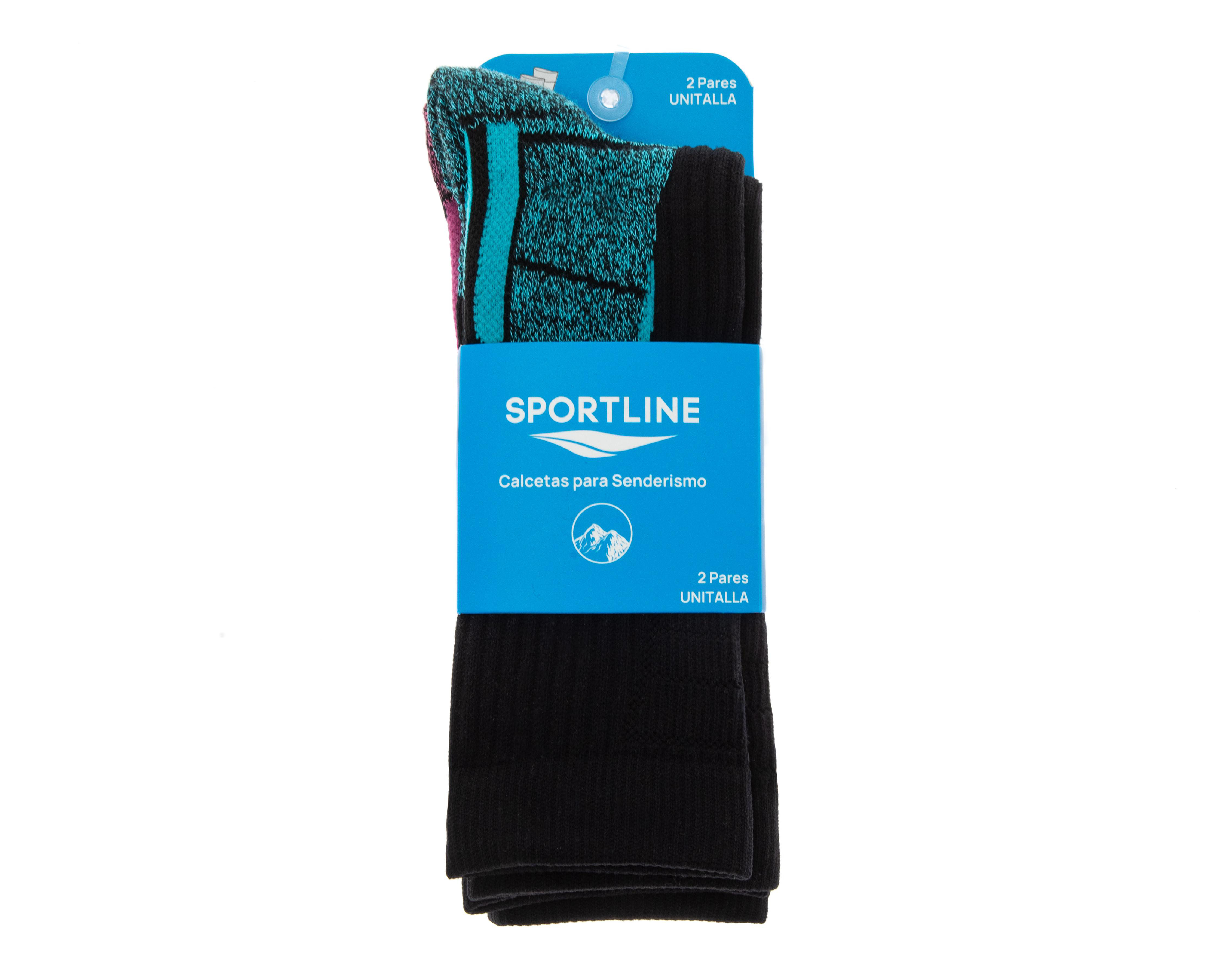 Foto 4 pulgar | Calcetas para Senderismo Sportline para Hombre 2 Pares