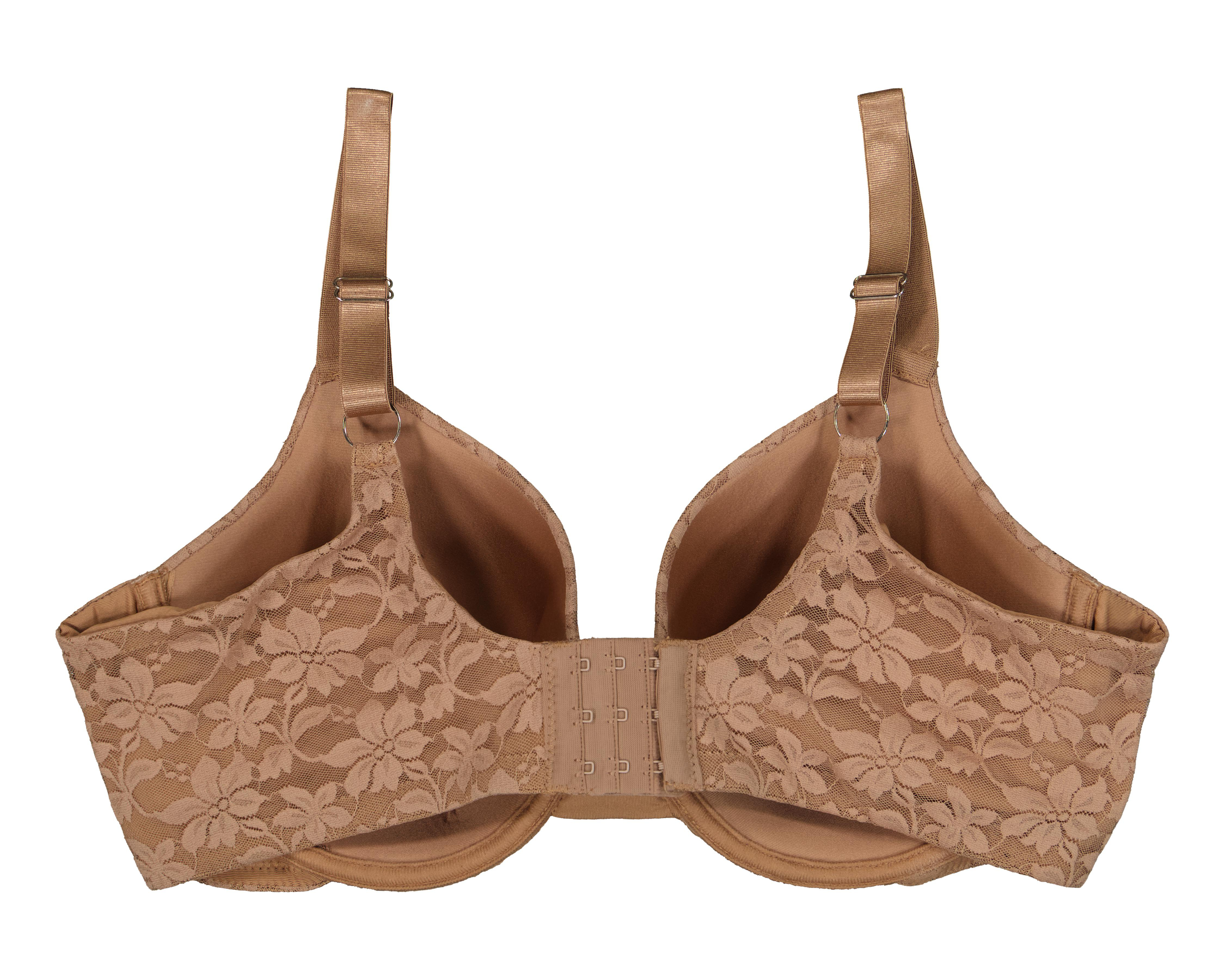Foto 2 | Brasier Copa Completa con Encaje Carnival 2 Pack