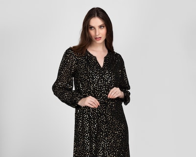 Foto 4 | Vestido Casual Sahara con Puntos Negro