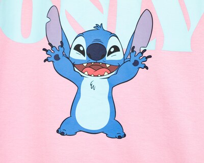 Foto 5 | Playera Disney Manga Corta Estampada para Mujer