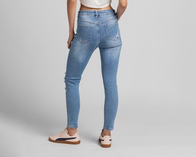 Foto 3 | Jeans Skinny NYD para Mujer