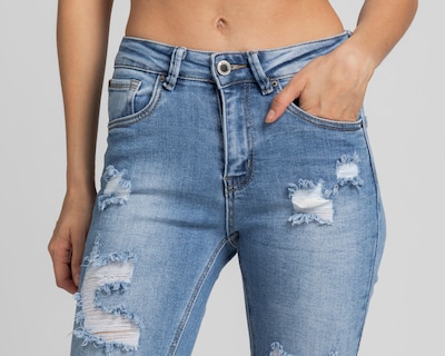 Foto 4 | Jeans Skinny NYD para Mujer