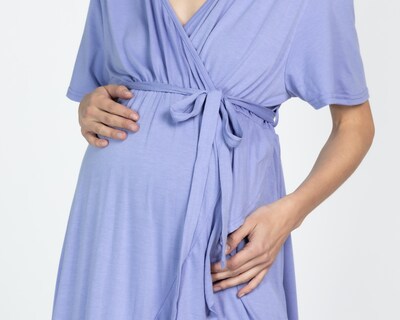 Foto 5 | Vestido de Maternidad Mamá Bella con Olanes