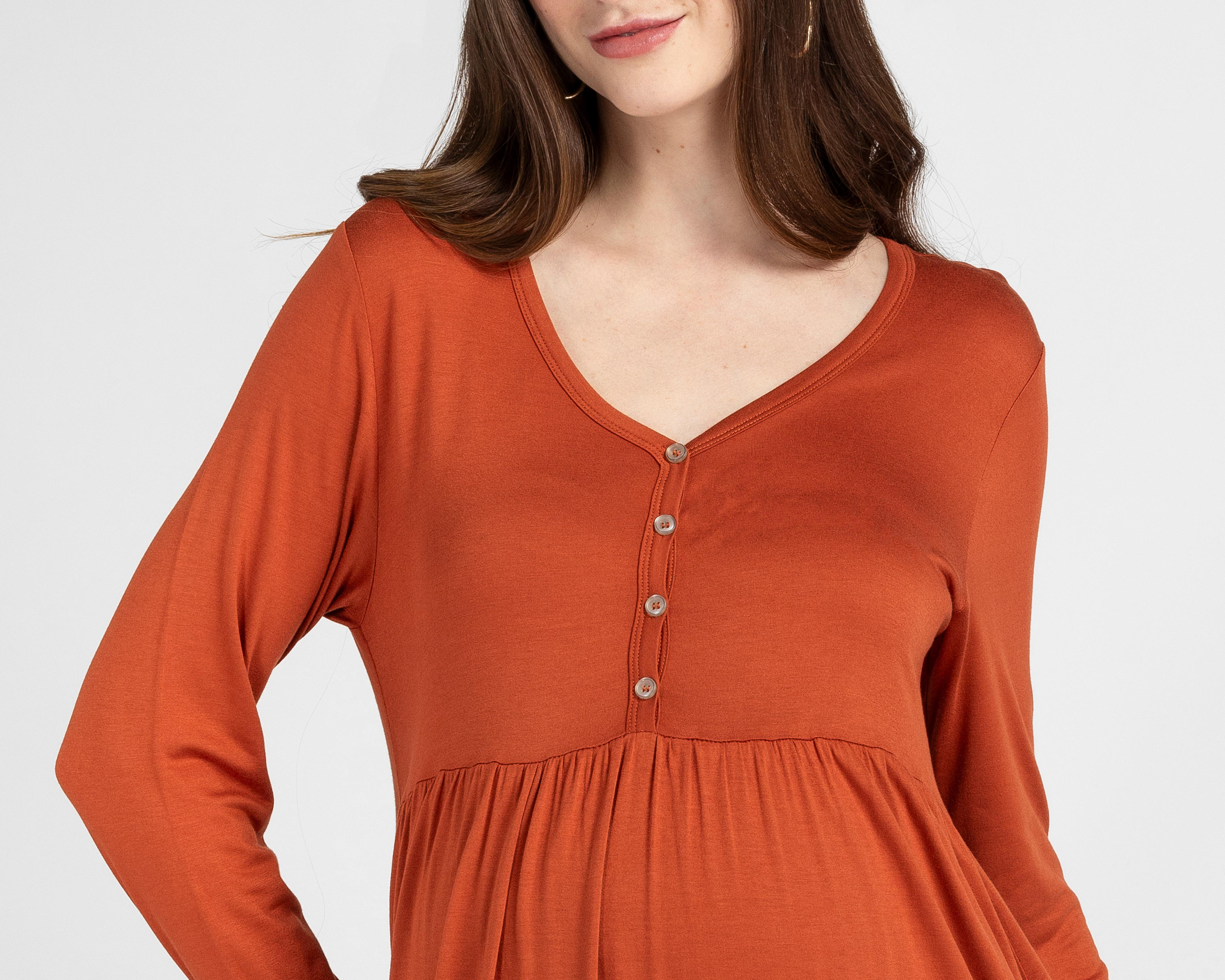 Foto 7 | Vestido de Maternidad Mamá Bella Manga Larga