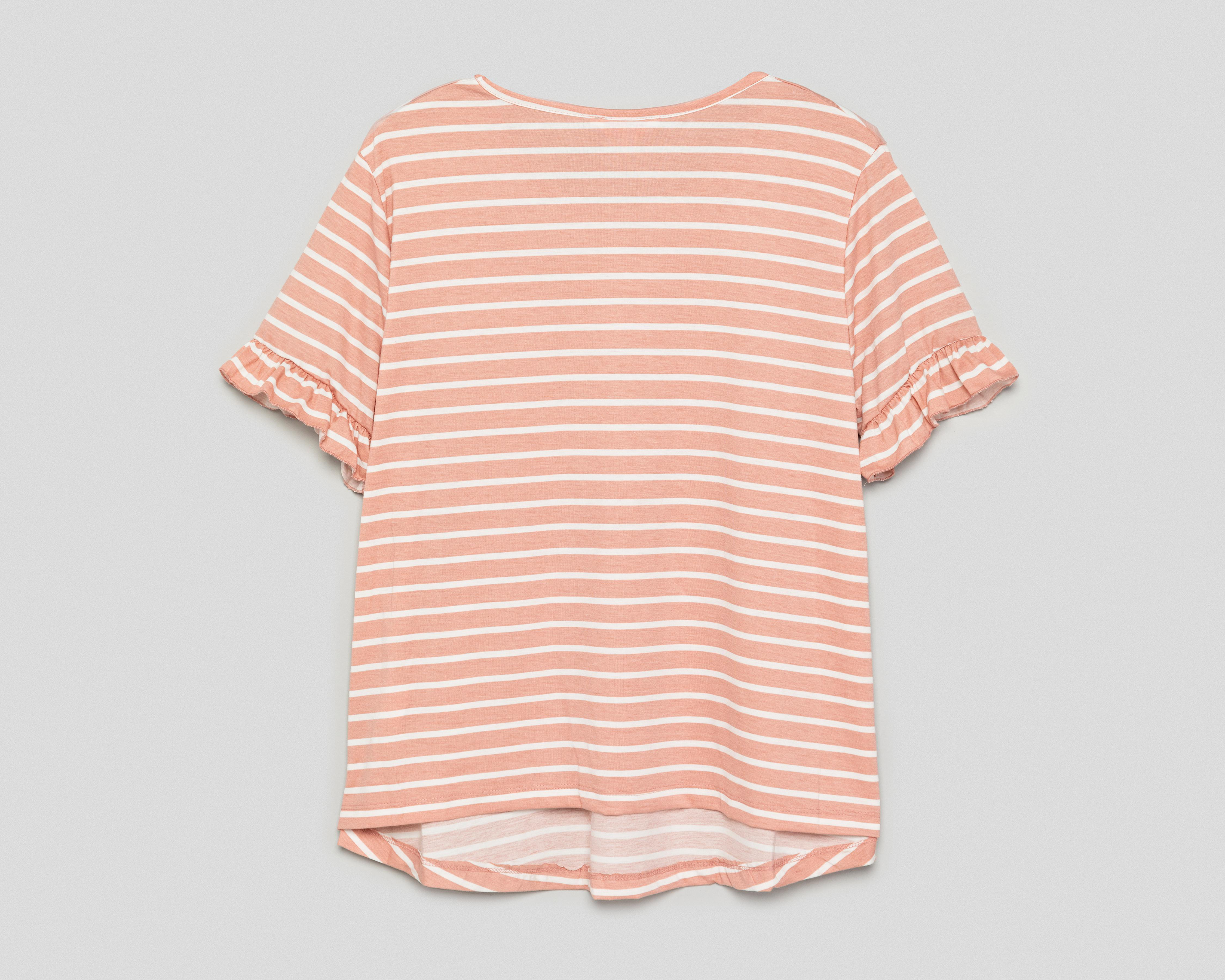 Foto 3 pulgar | Playera de Maternidad Mamá Bella Manga Corta