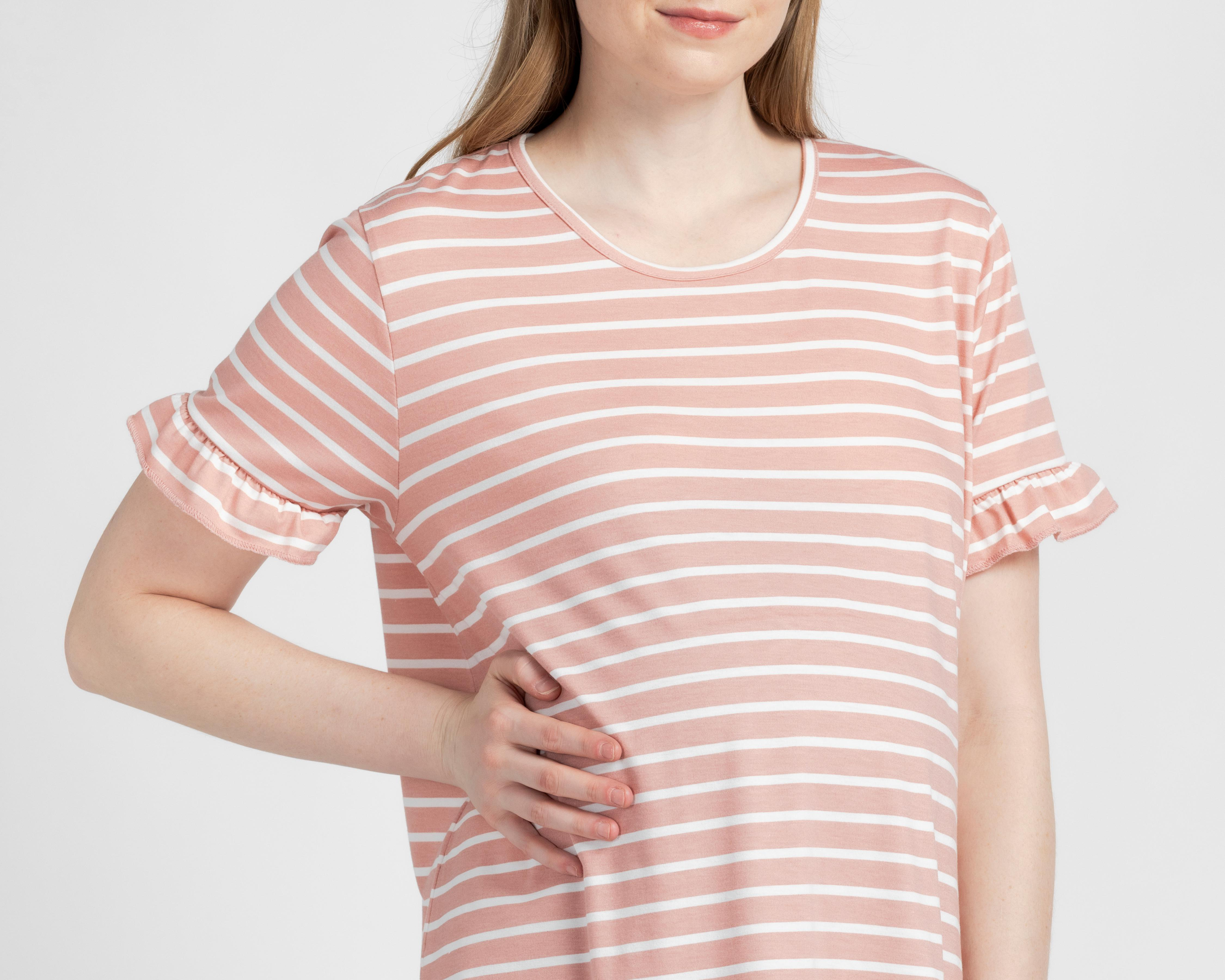 Foto 5 pulgar | Playera de Maternidad Mamá Bella Manga Corta