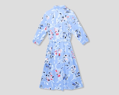 Foto 2 | Vestido Casual Sahara Midi Azul Floral