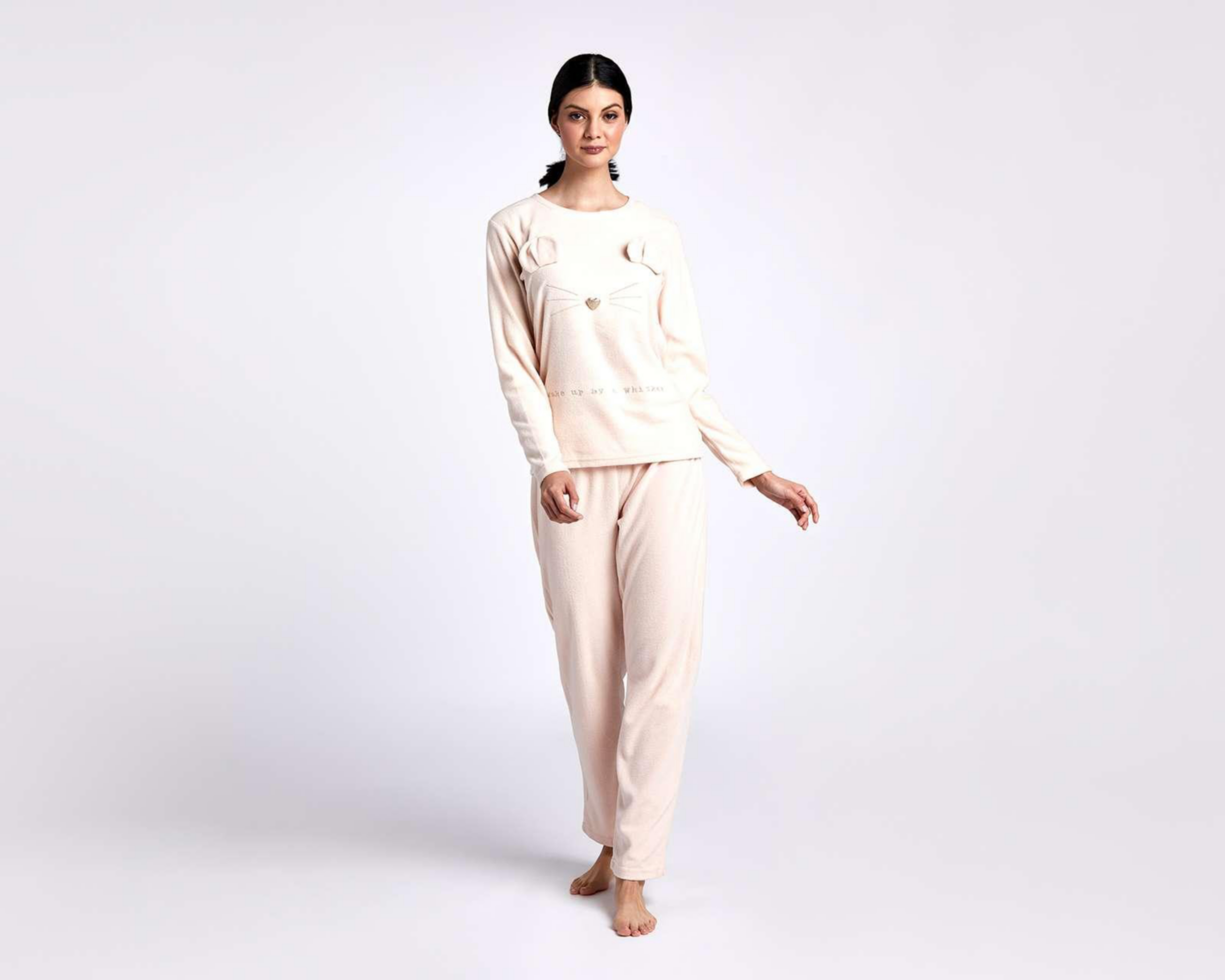 Pijama Lovest Polar Fleece para Mujer