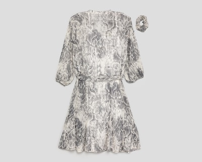 Foto 2 | Vestido Casual Sahara Animal Print con Listón y Botones para Mujer