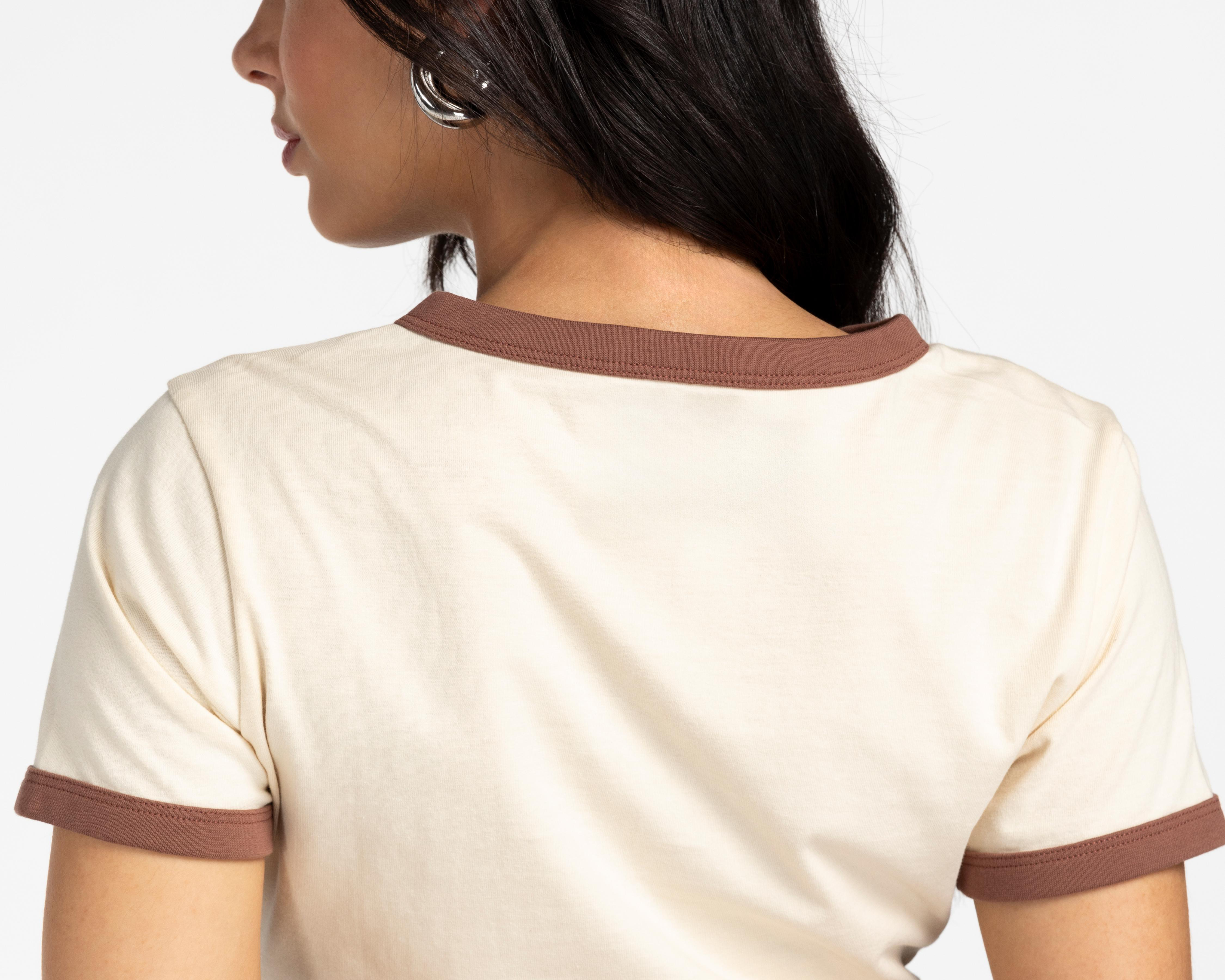 Foto 6 pulgar | Playera Refill Manga Corta para Mujer