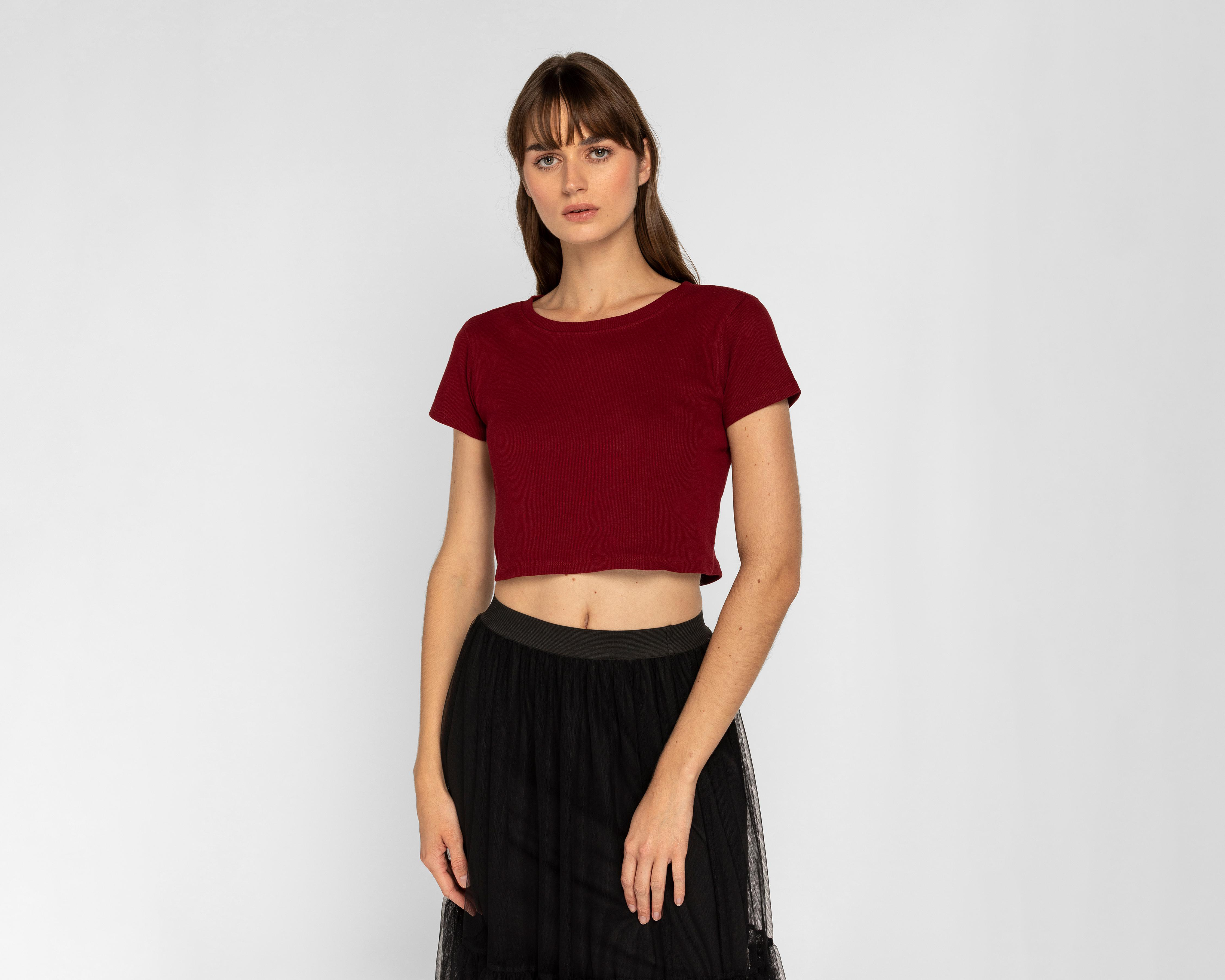Playera Refill Manga Corta para Mujer