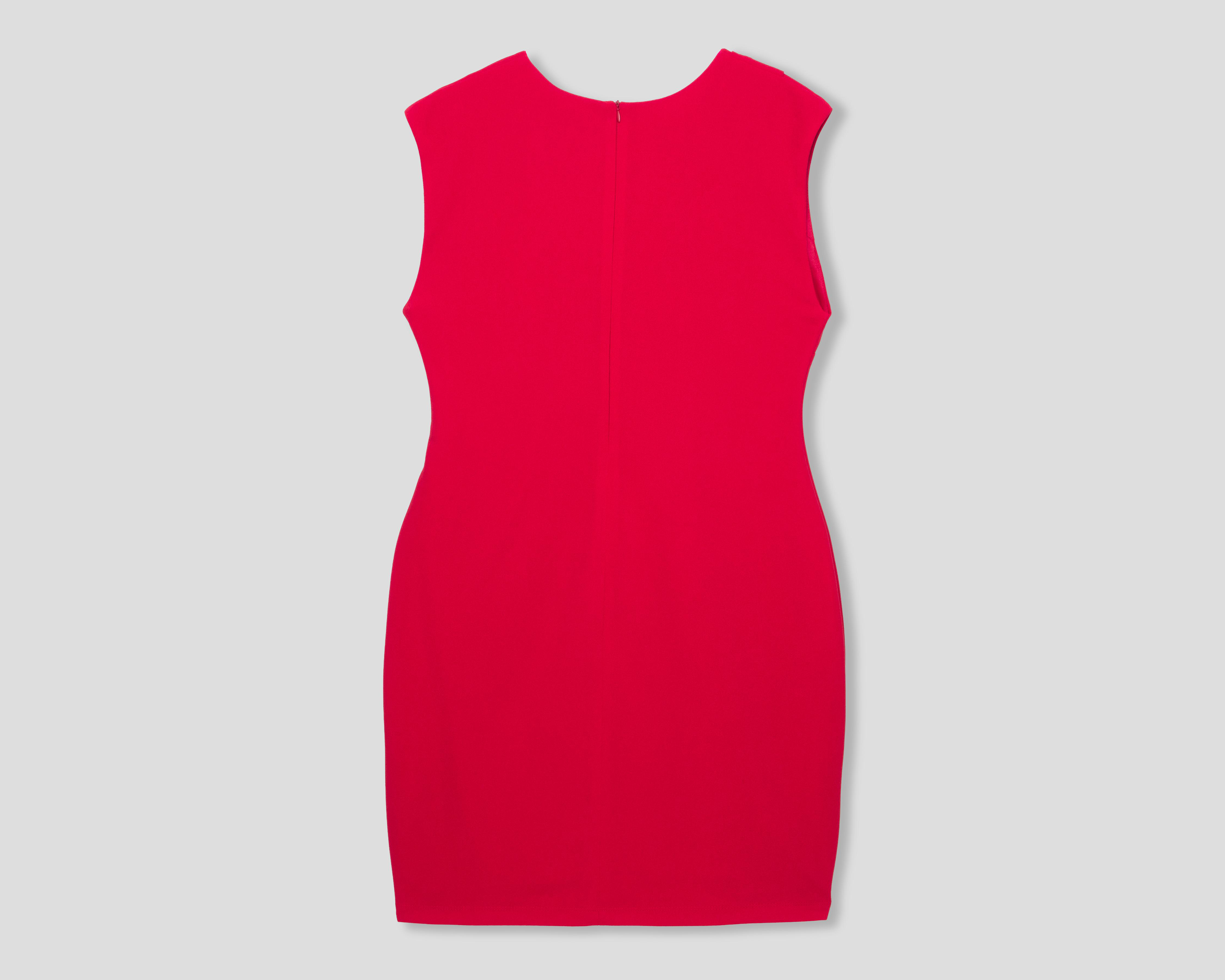 Foto 2 | Vestido Formal Sahara sin Mangas Rosa Fucsia