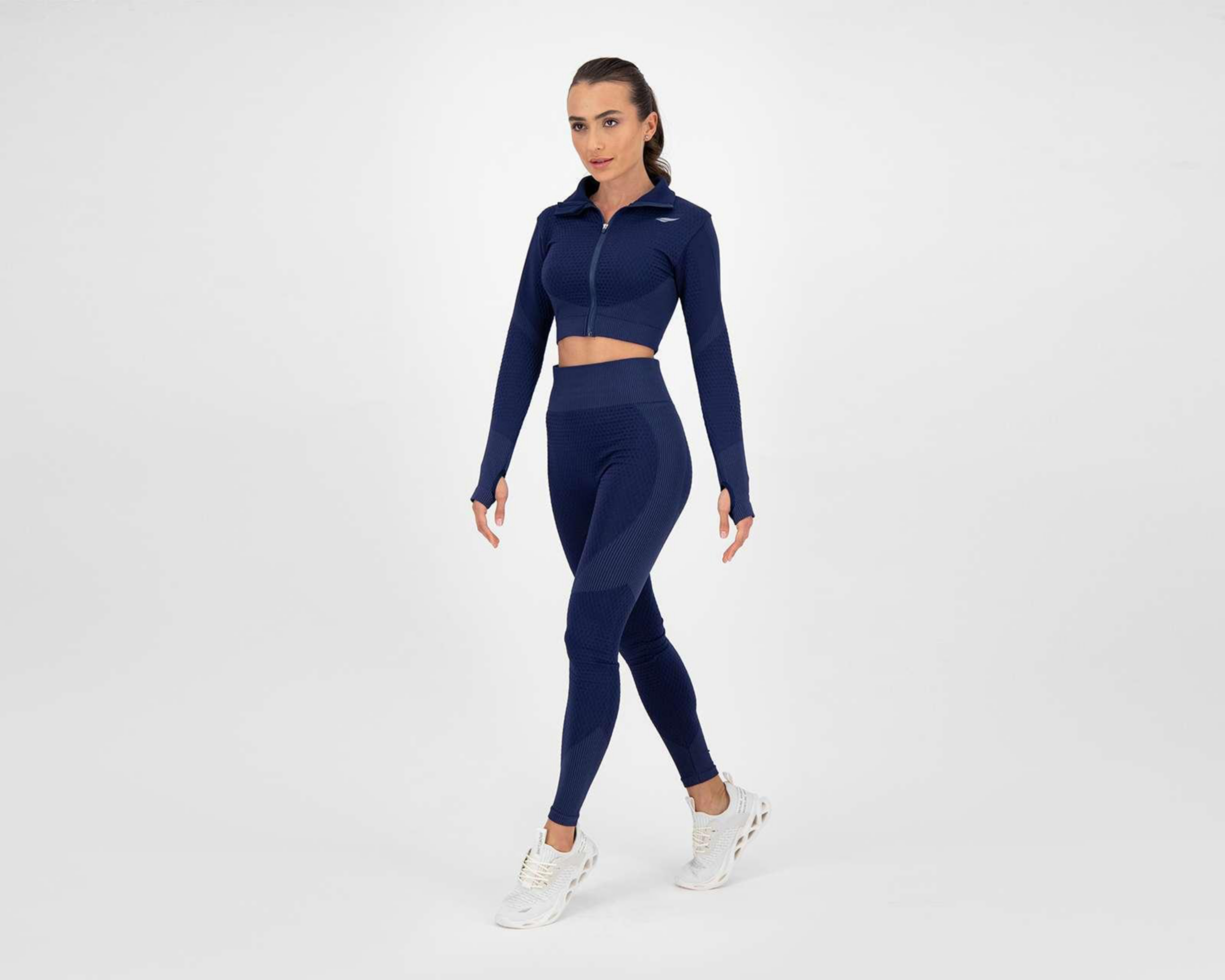 Leggings y Chamarra de Entrenamiento Sportline para Mujer