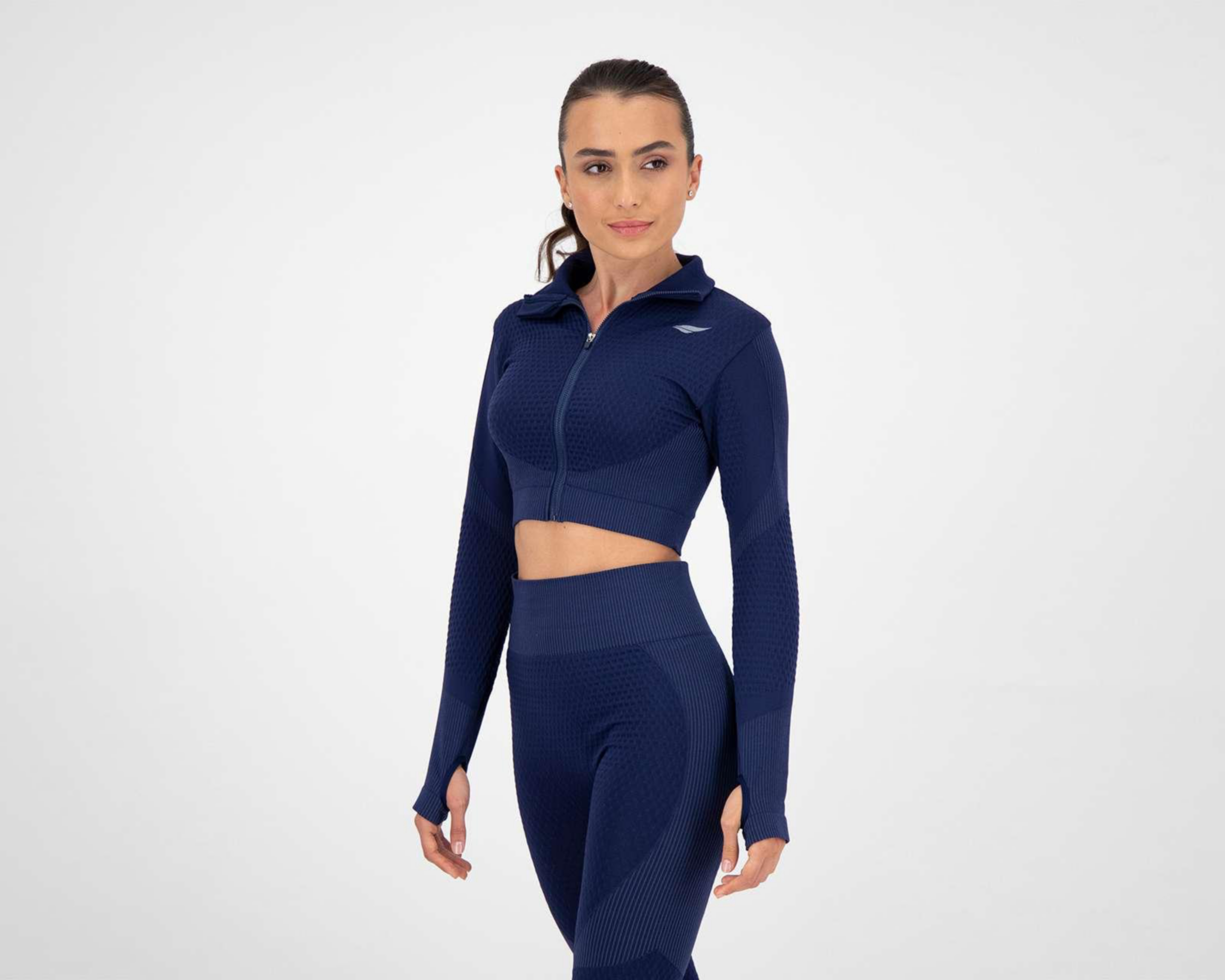 Foto 4 pulgar | Leggings y Chamarra de Entrenamiento Sportline para Mujer