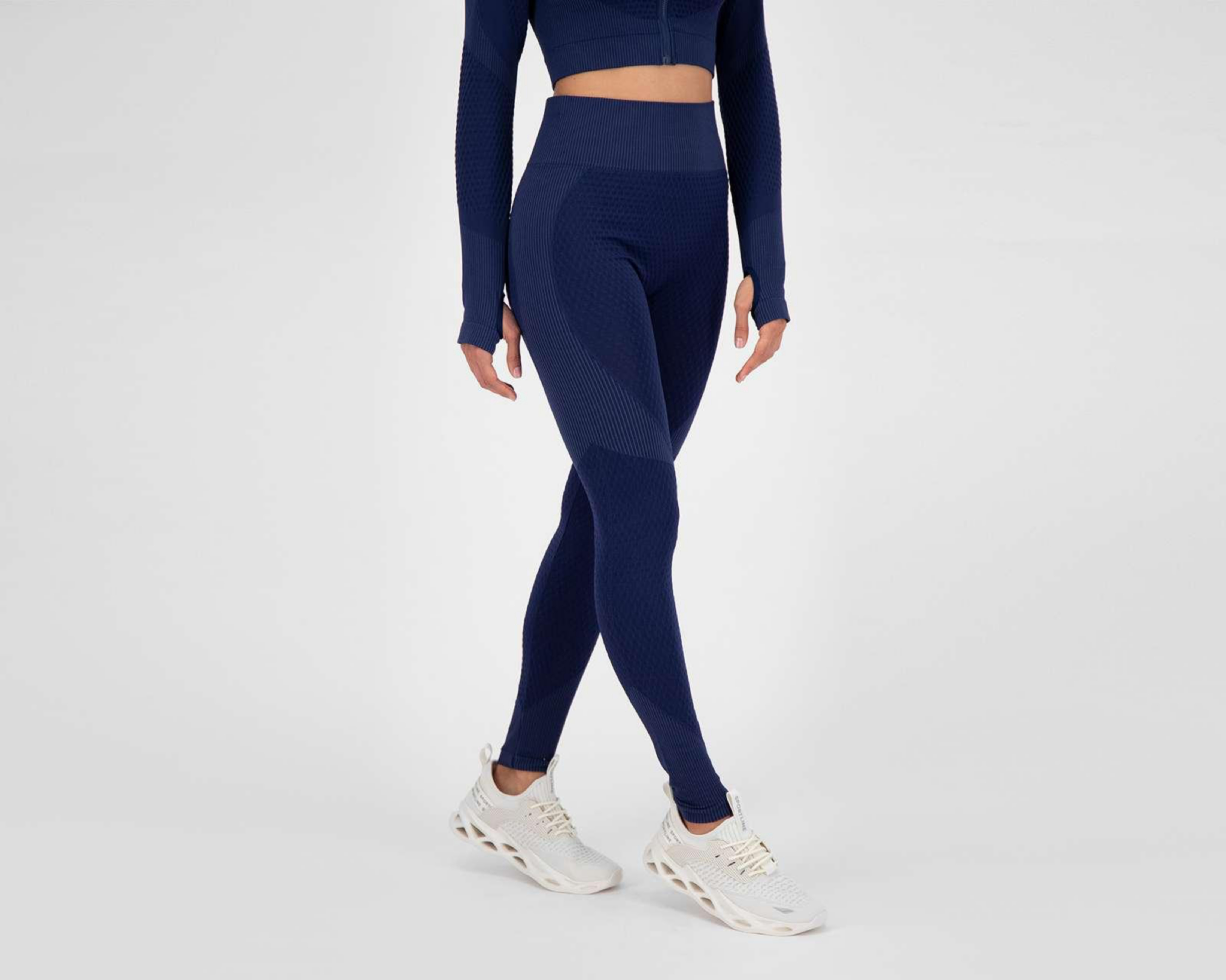 Foto 5 pulgar | Leggings y Chamarra de Entrenamiento Sportline para Mujer
