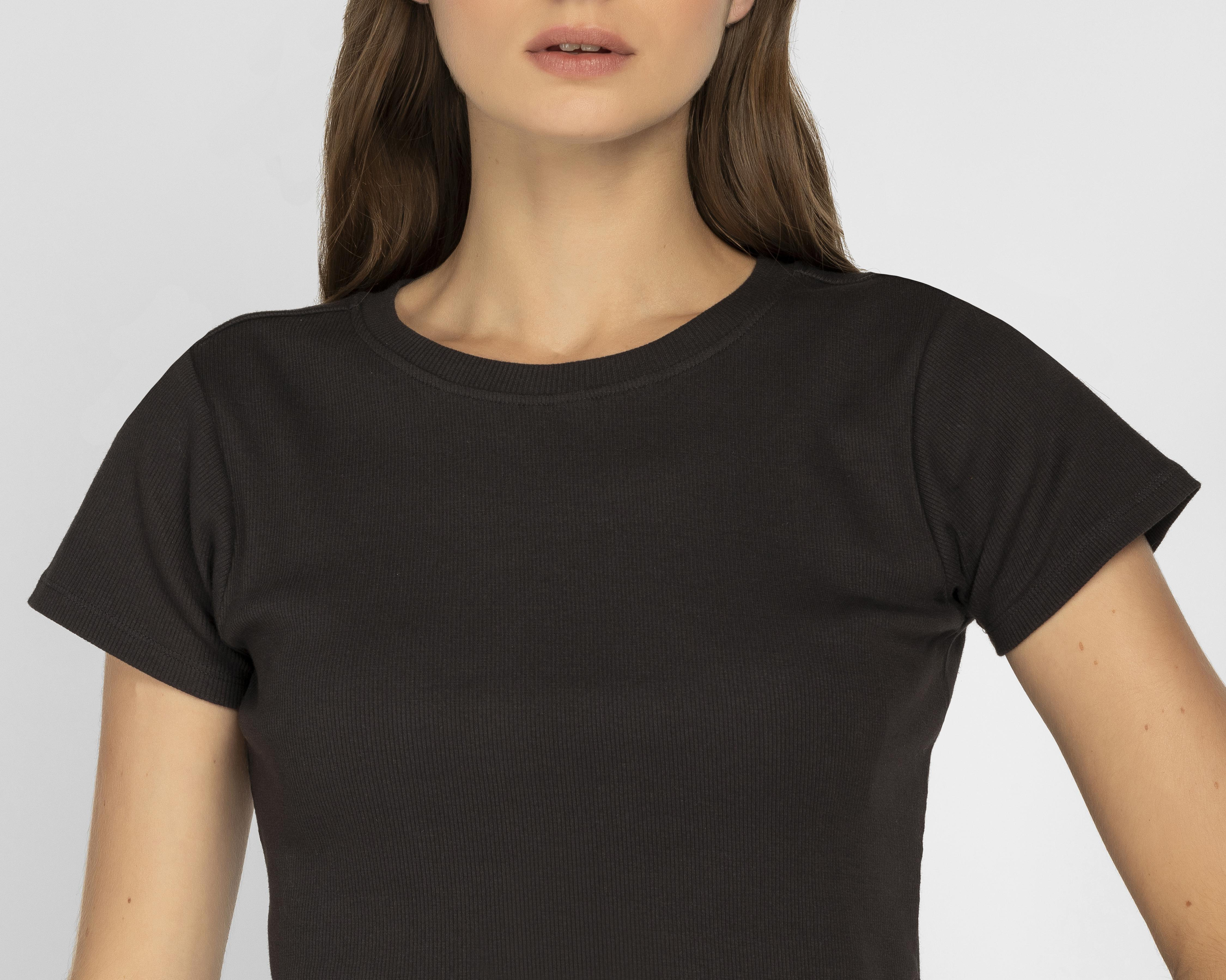 Foto 5 pulgar | Playera Refill Manga Corta para Mujer
