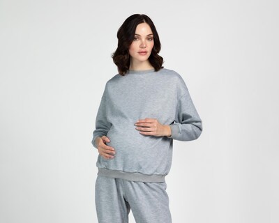 Foto 4 | Pantalón y Sudadera de Maternidad Mamá Bella