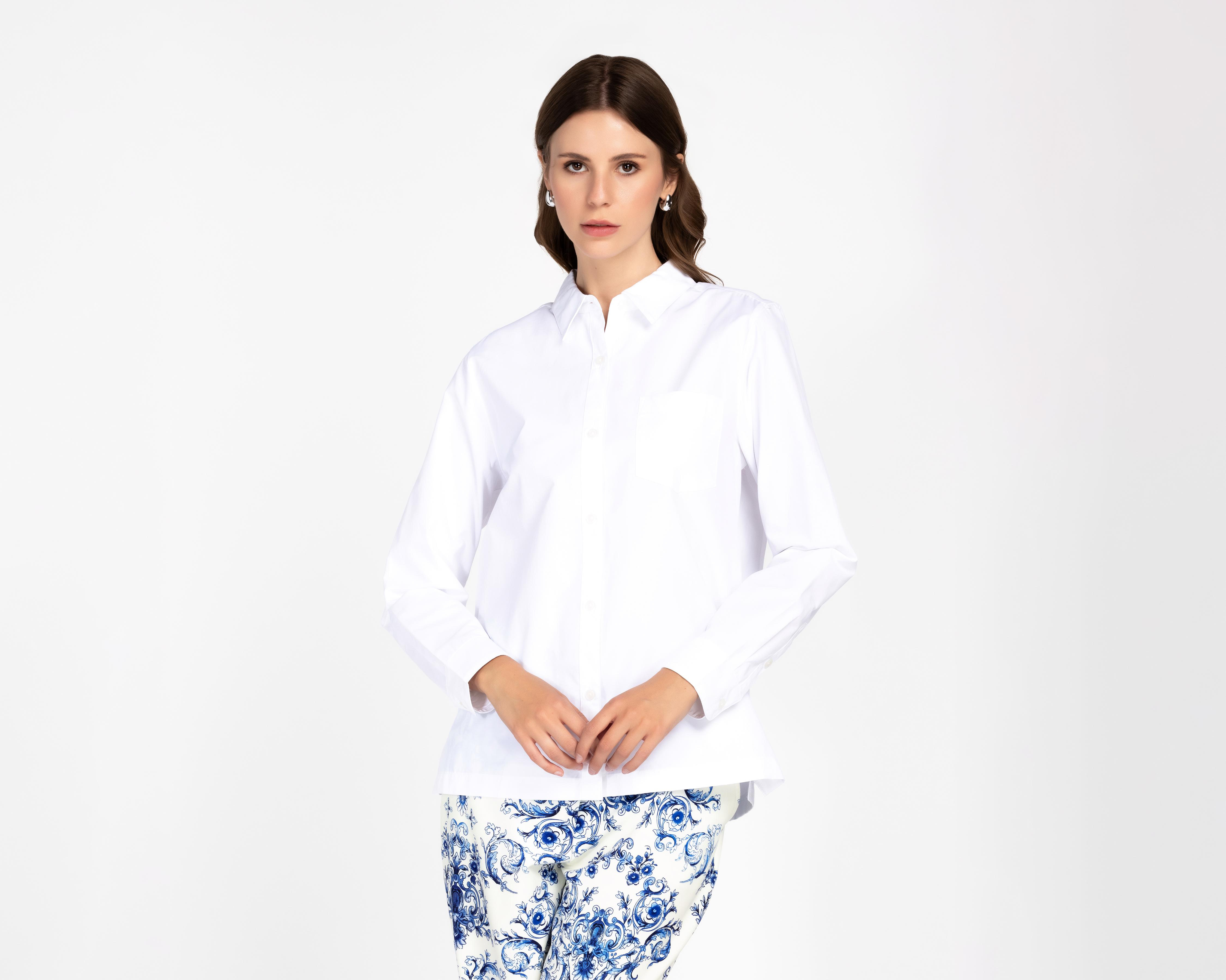 Foto 2 pulgar | Blusa Dockers Manga Larga para Mujer